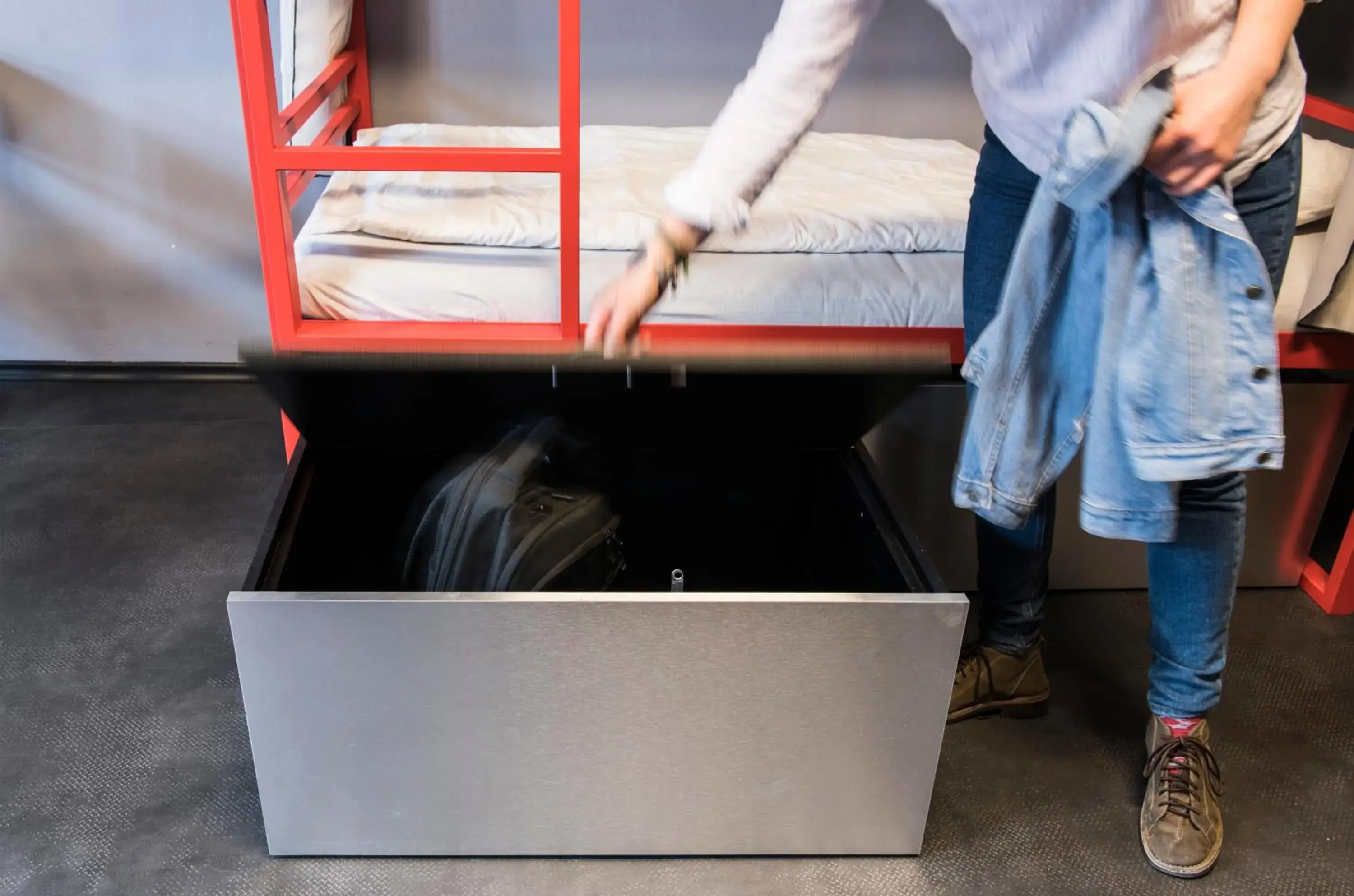 bunk bed in Hostel Eleven bunk bed in Hostel Eleven