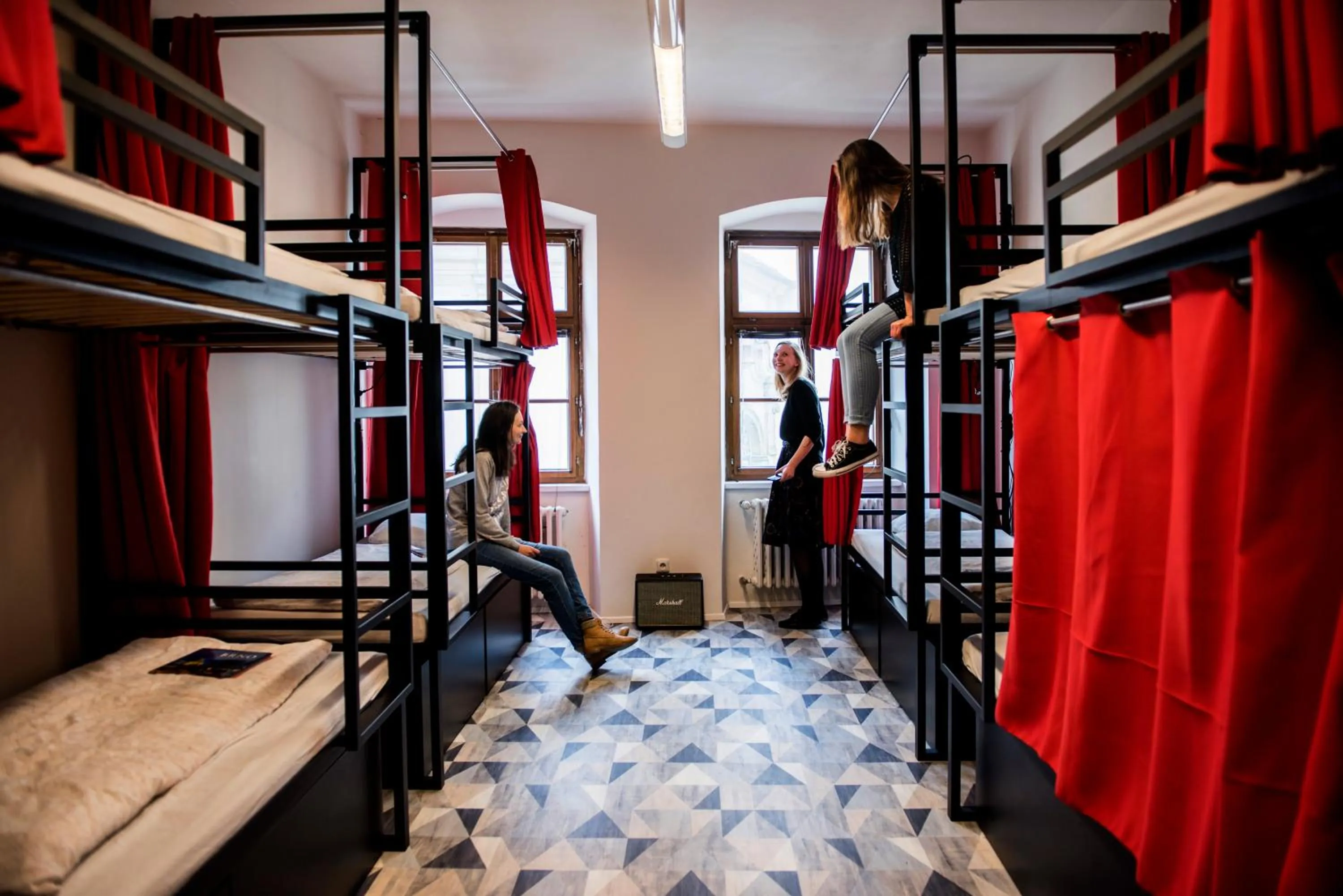 bunk bed, Bed in Hostel Eleven