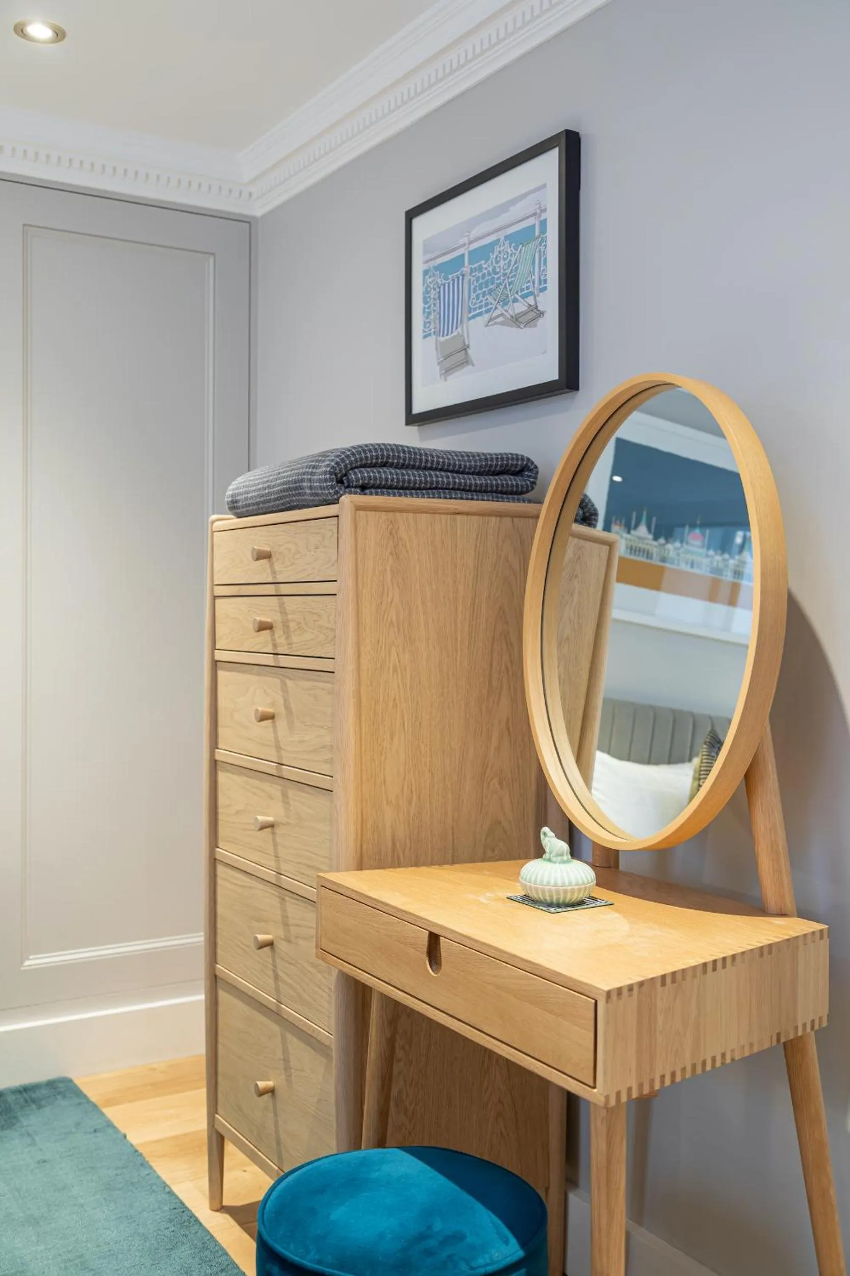 Bedroom in Beaches Brighton - Luxury Seafront Accommodation