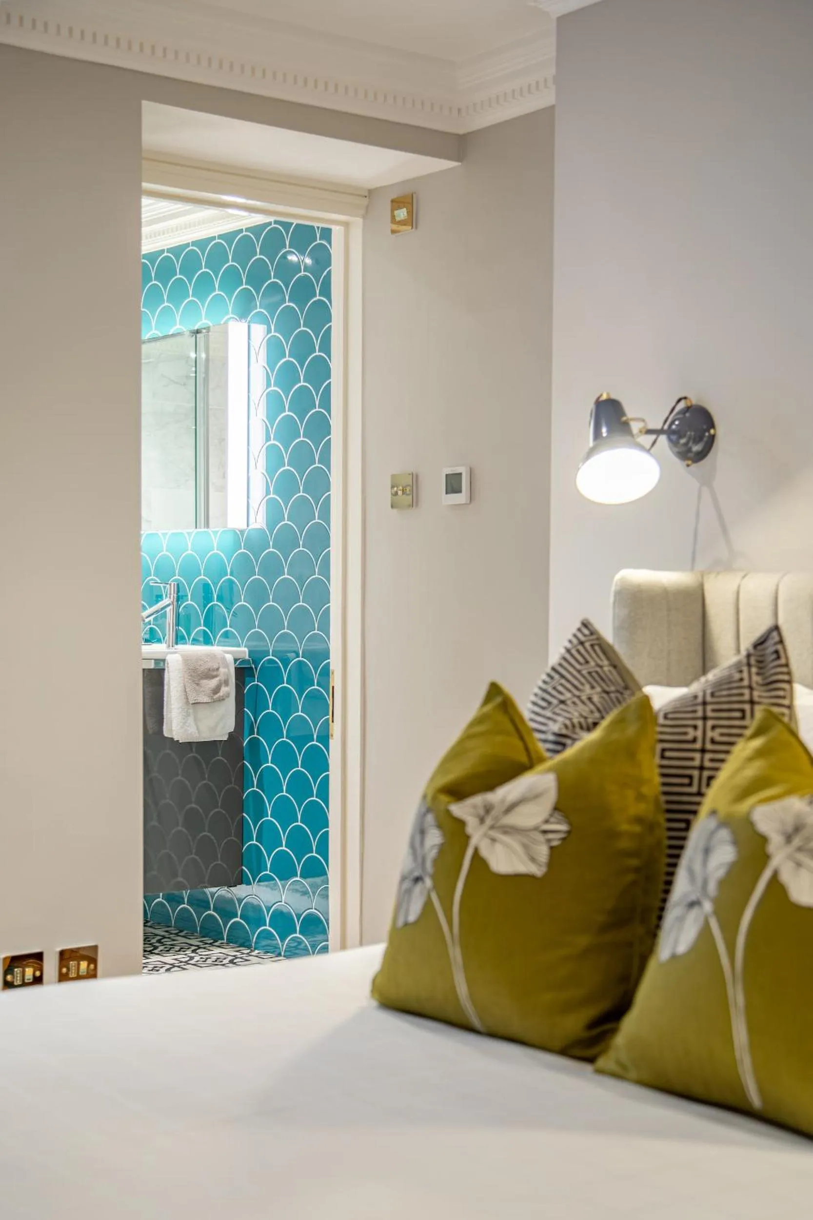 Bedroom, Bed in Beaches Brighton - Luxury Seafront Accommodation