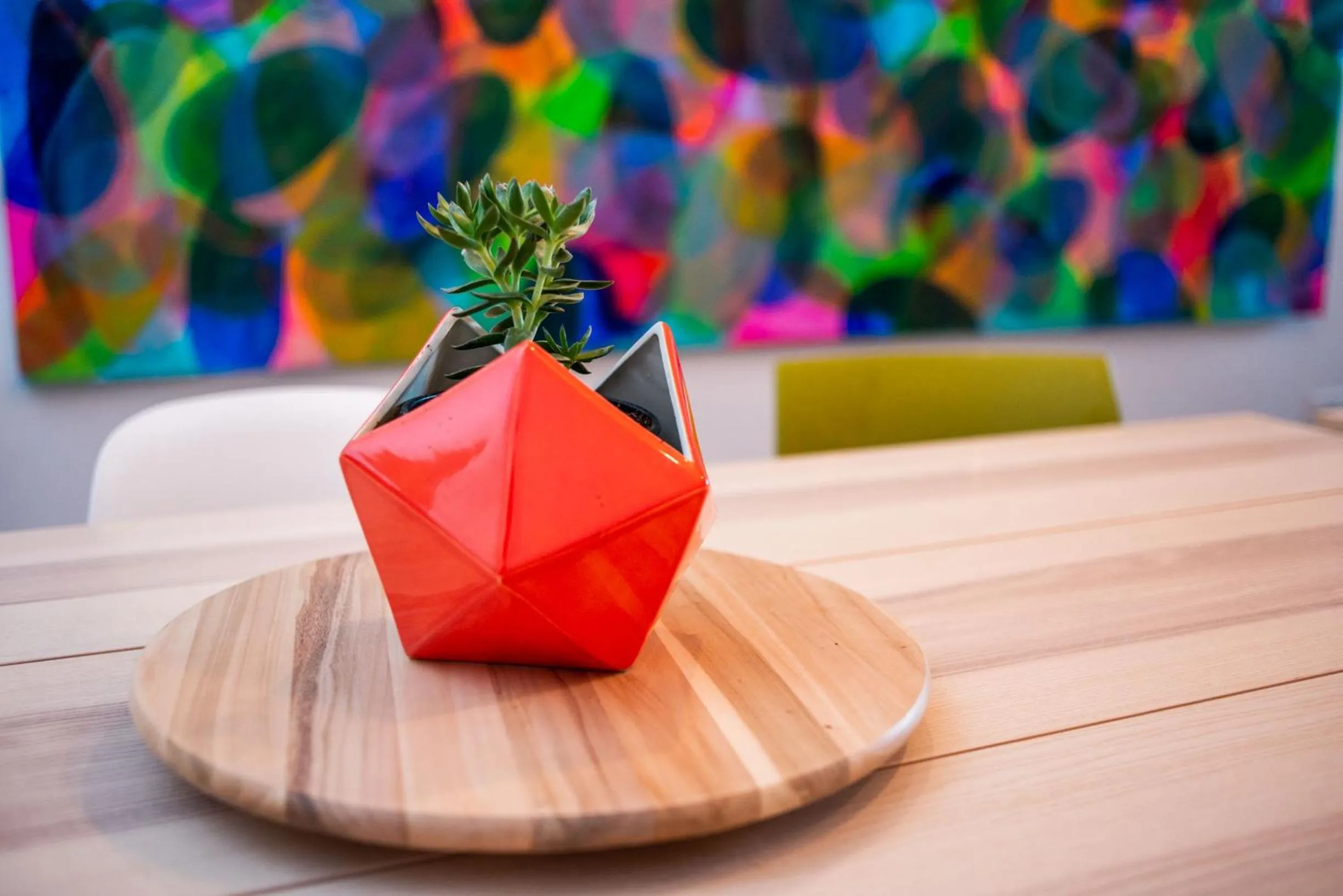 Decorative detail in Santurcia Hostel