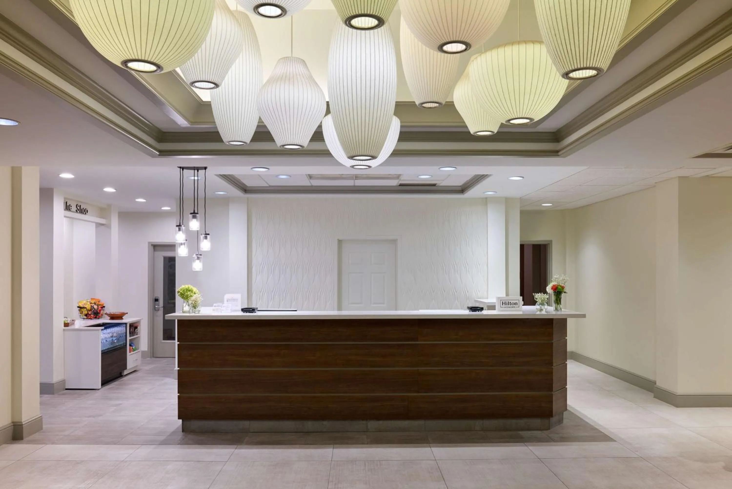 Lobby or reception in Hilton Garden Inn Bloomington