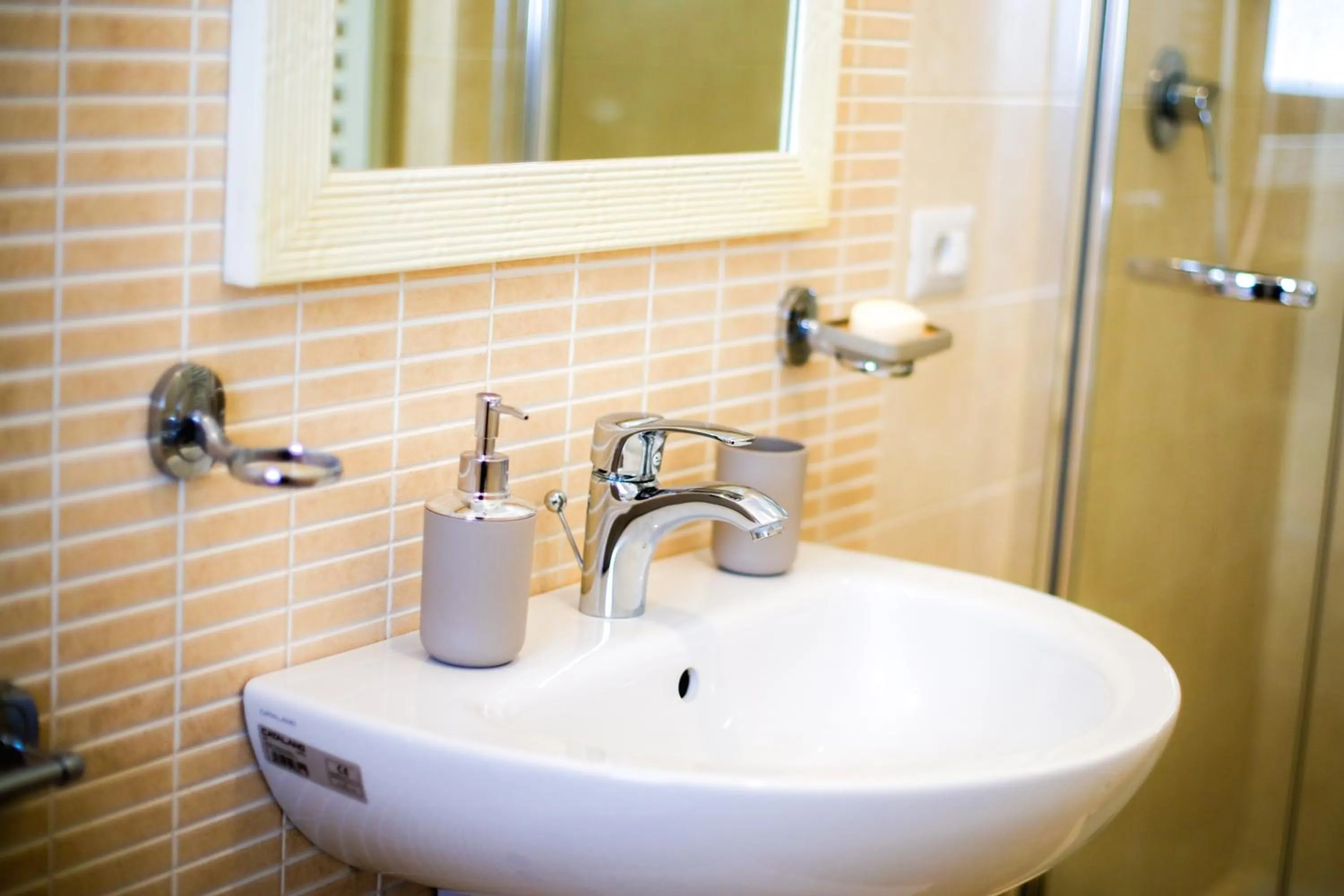 Bathroom in B&B Le Bianche