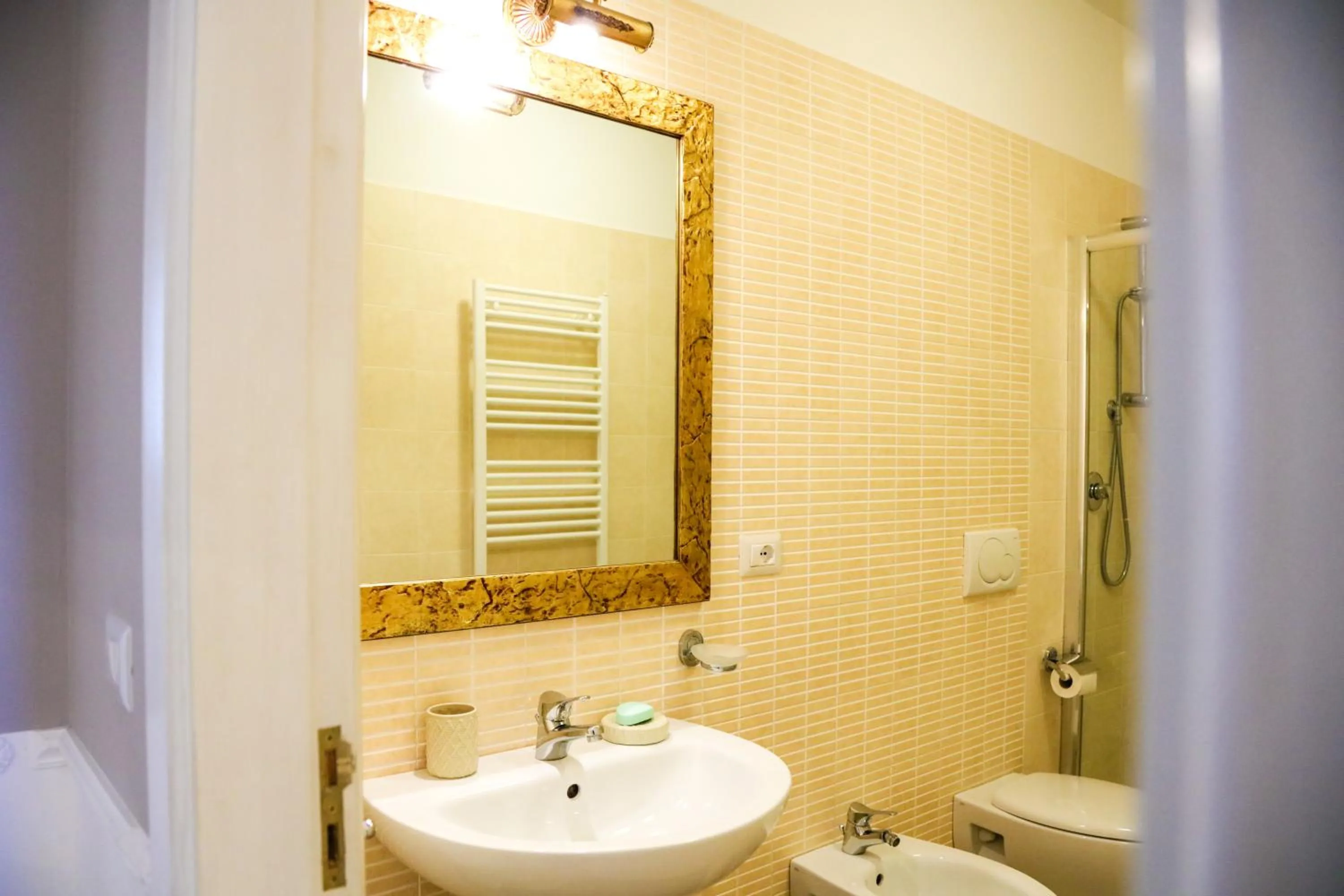 Bathroom in B&B Le Bianche