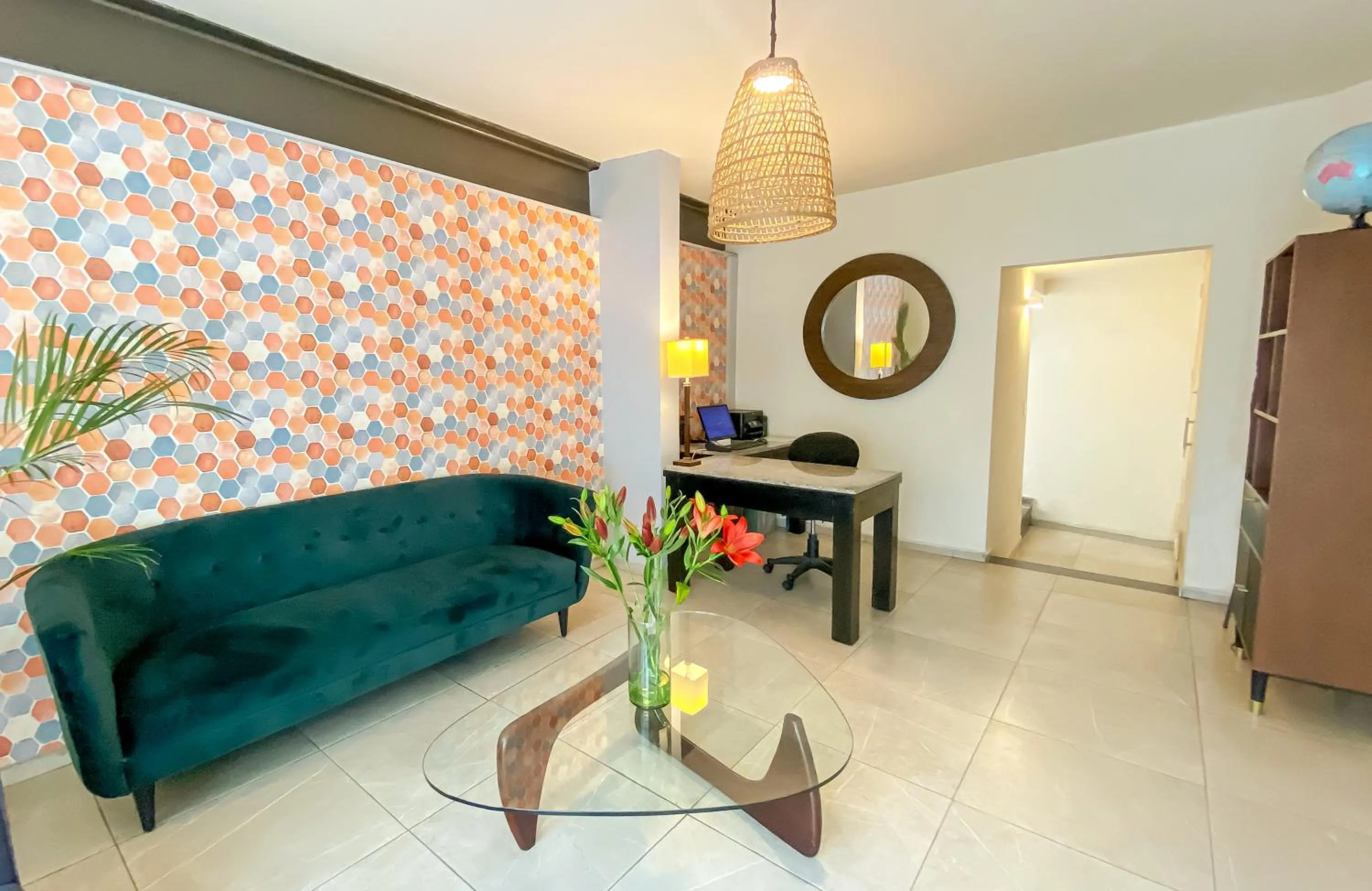 Lobby or reception in Hotel Casa Condesa Michoacan 113