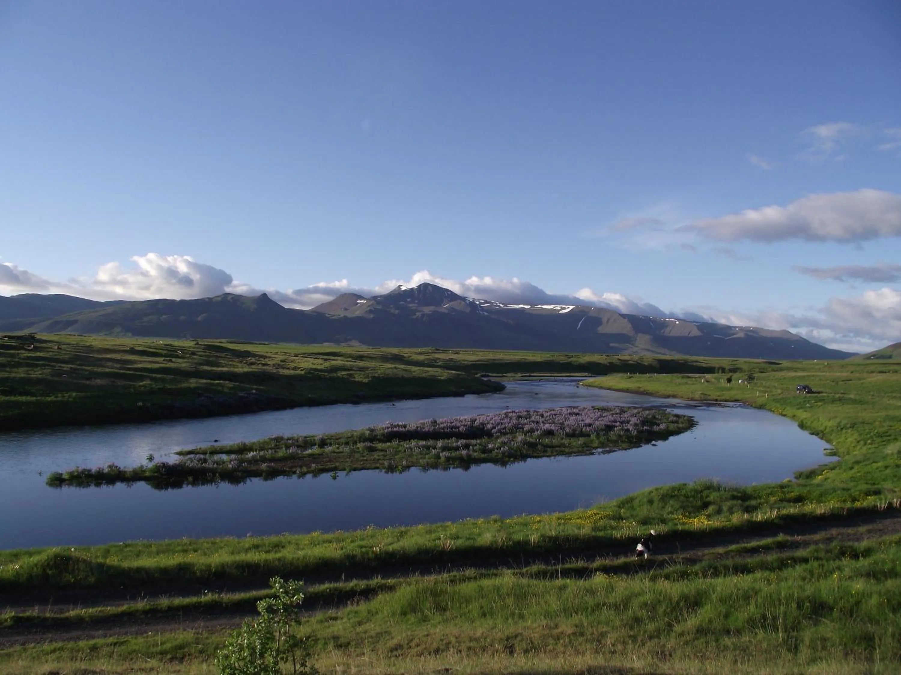 River view in Hotel Laxarbakki
