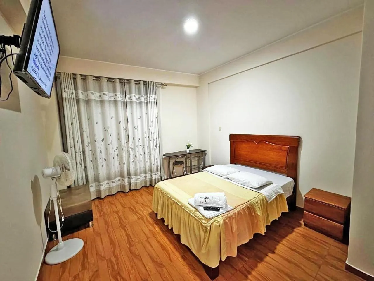 Bed in hotel el parral suite