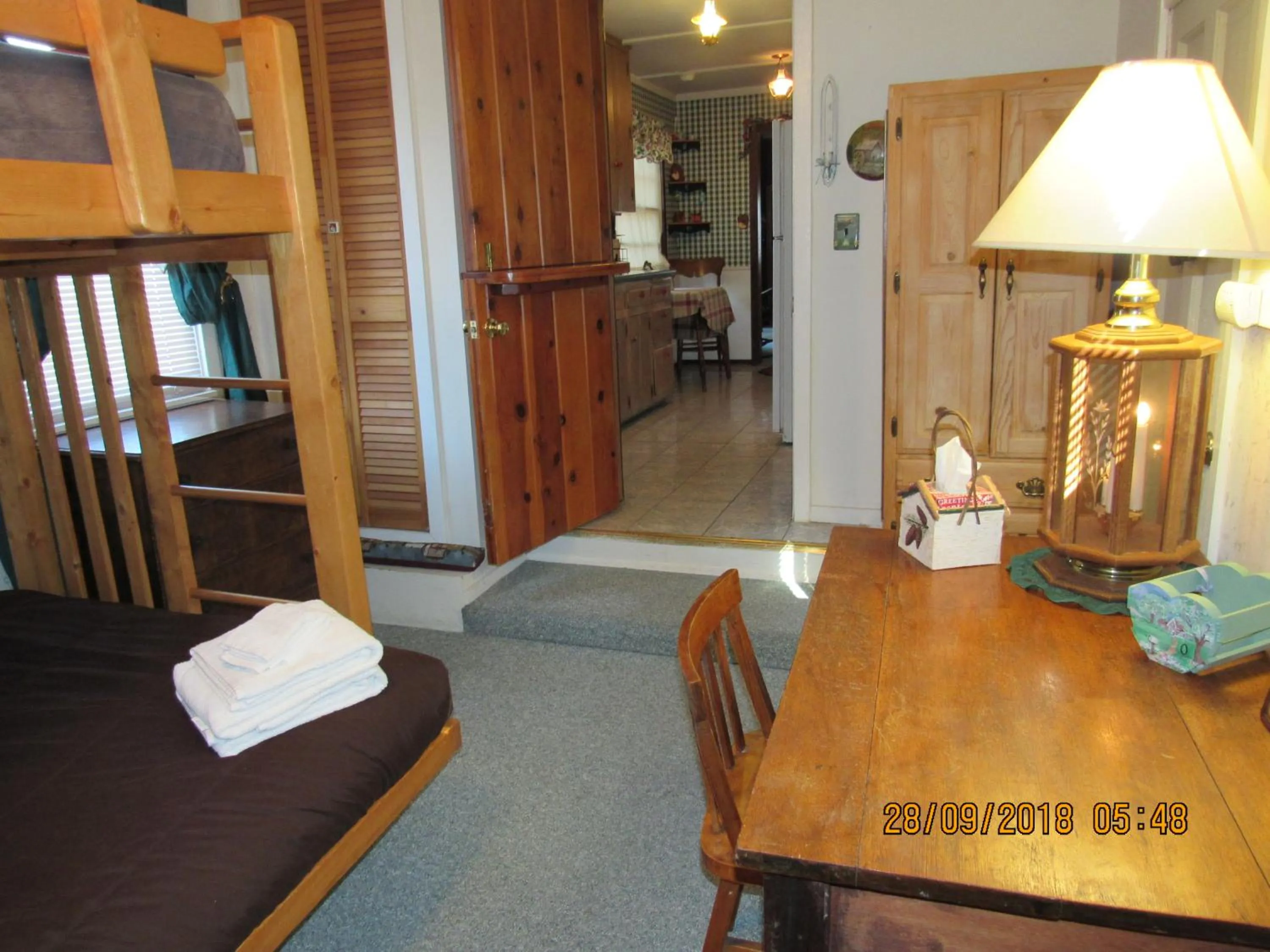 Bedroom in Apple Bear Cabin
