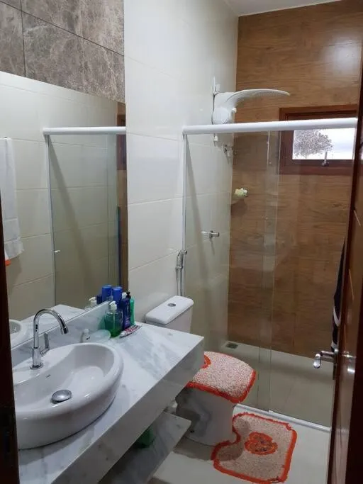 Bathroom in Casa Retrô Chique Bananeiras - Cond Yes Banana