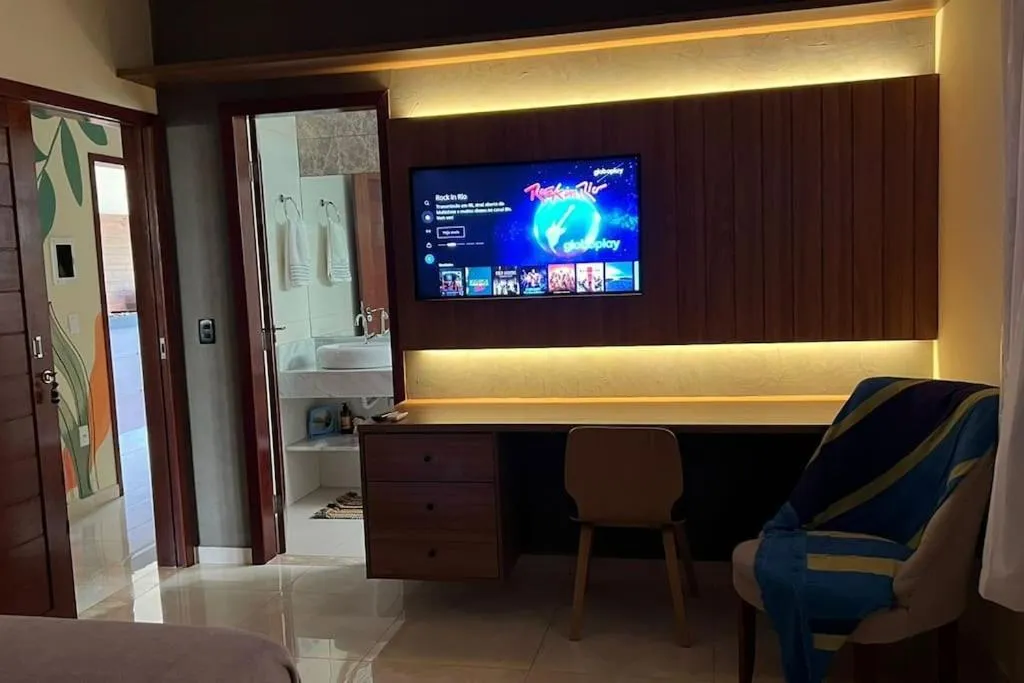 Bedroom in Casa Retrô Chique Bananeiras - Cond Yes Banana