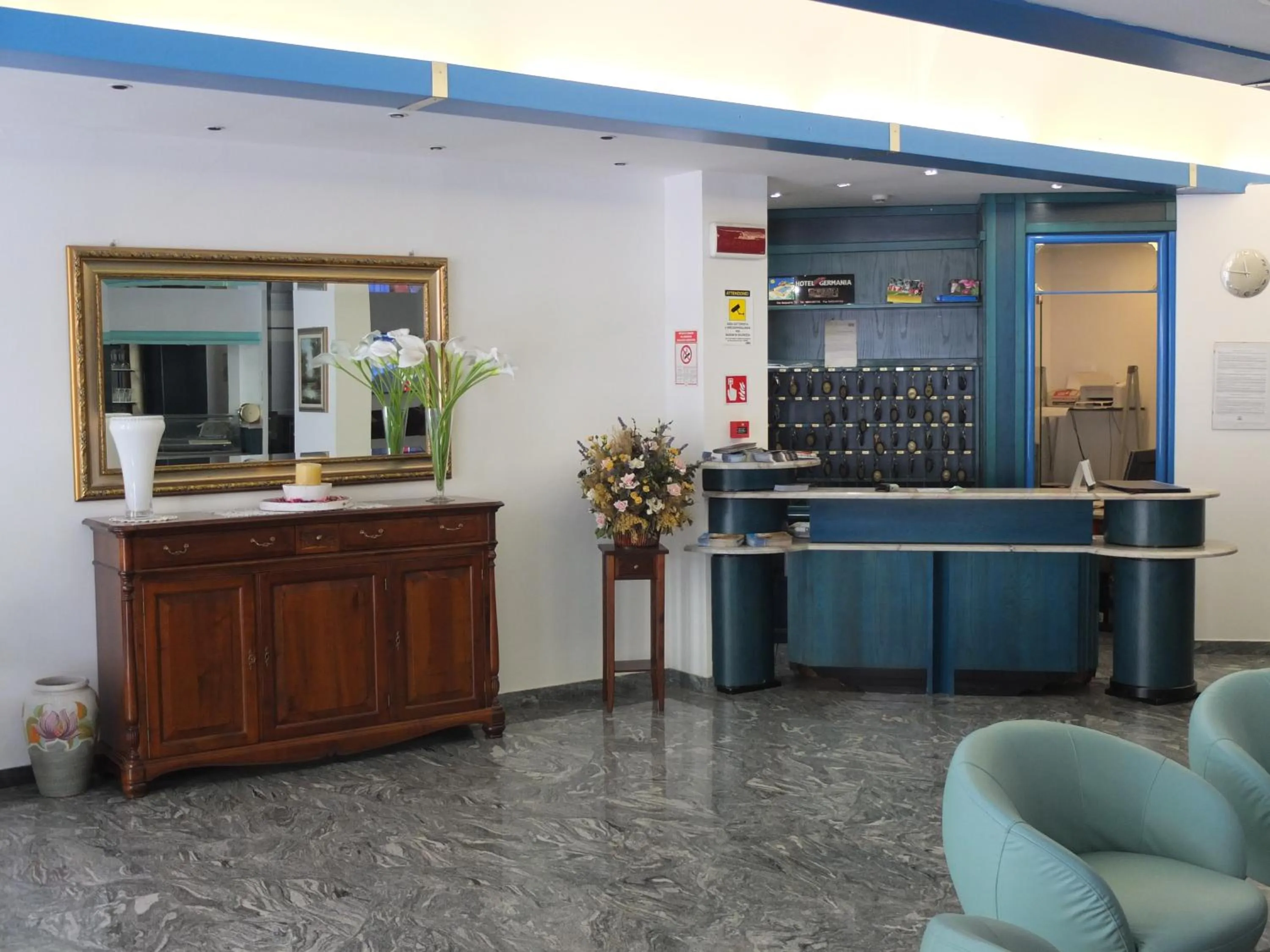 Lobby or reception in Hotel Germania