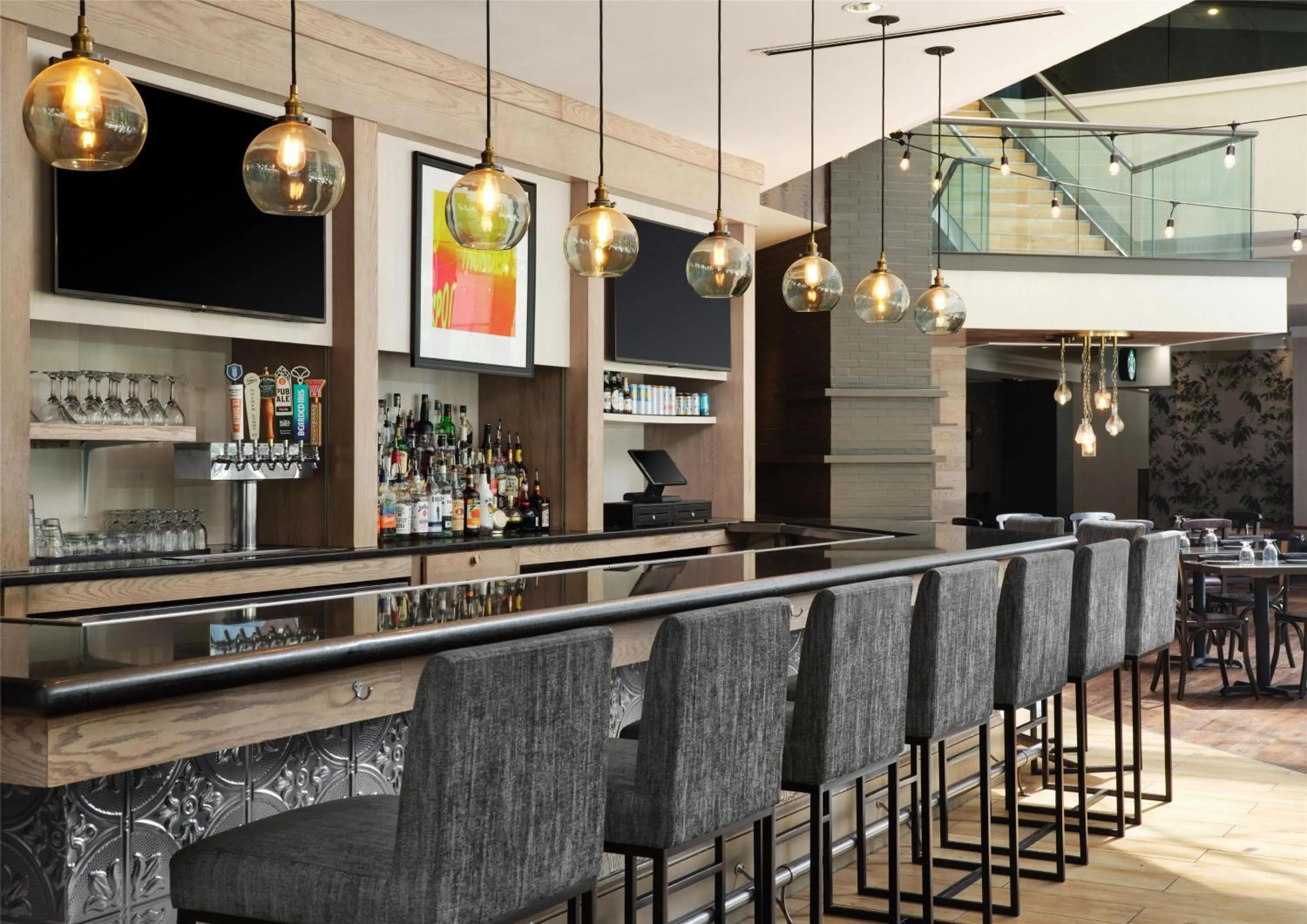 Lounge or bar in DoubleTree by Hilton Hotel Nashville Downtown
