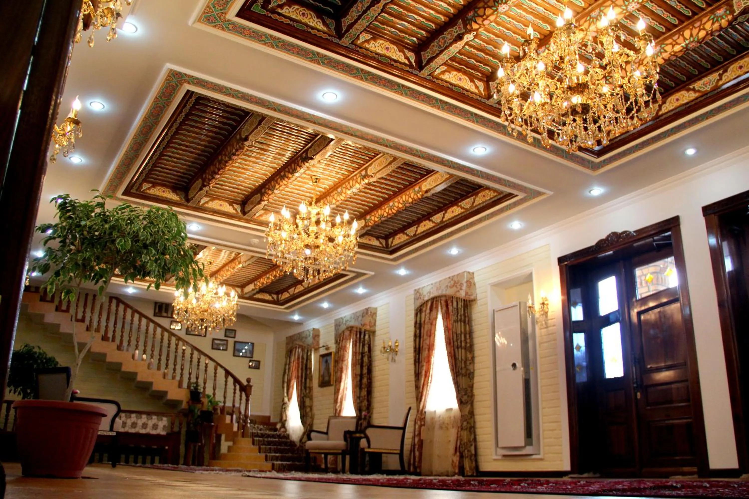 Decorative detail in Hotel Grand Samarkand Superior - A