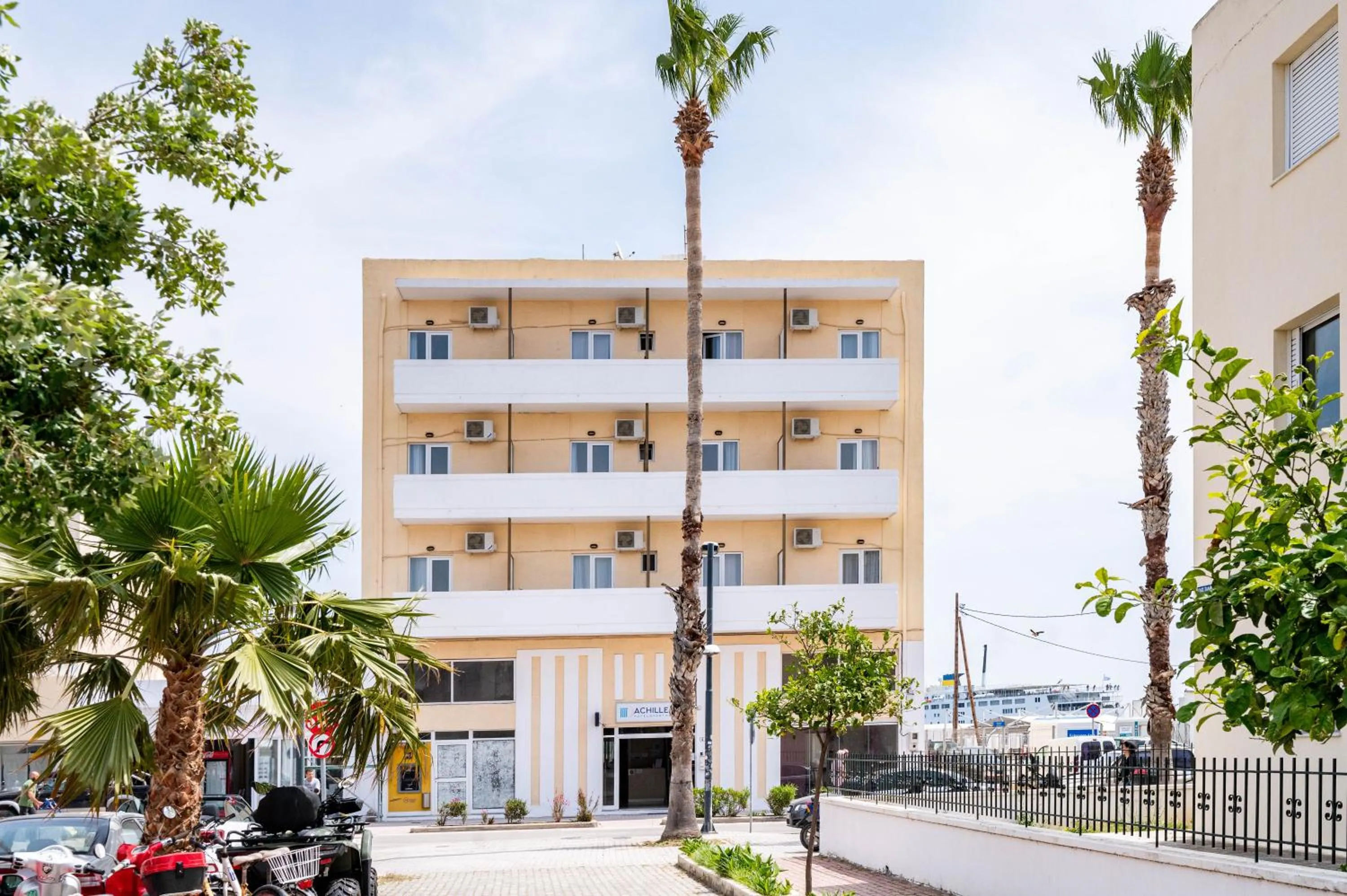 Property building in Achilleas Hotel Apartments