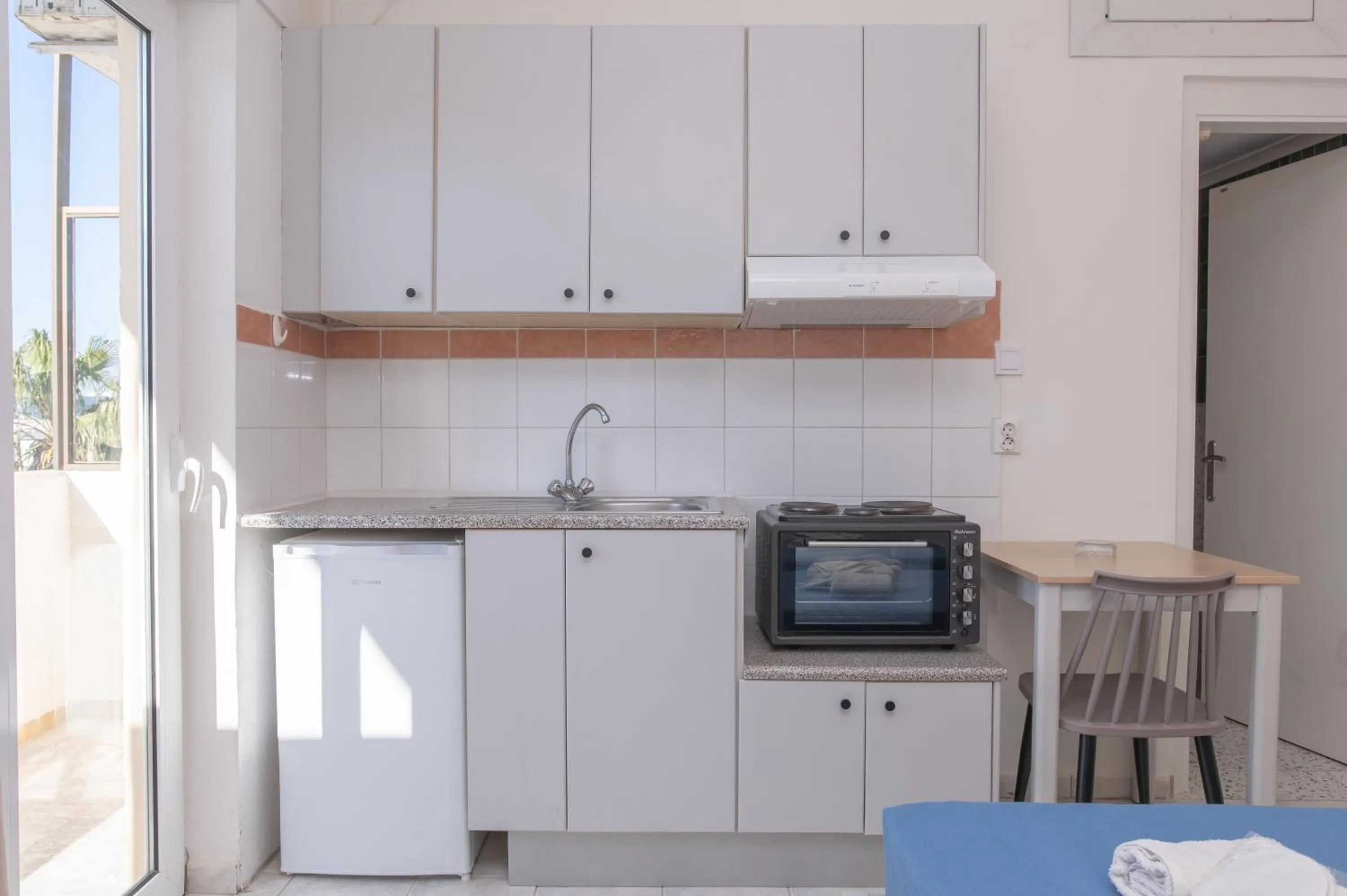 kitchen in Achilleas Hotel Apartments