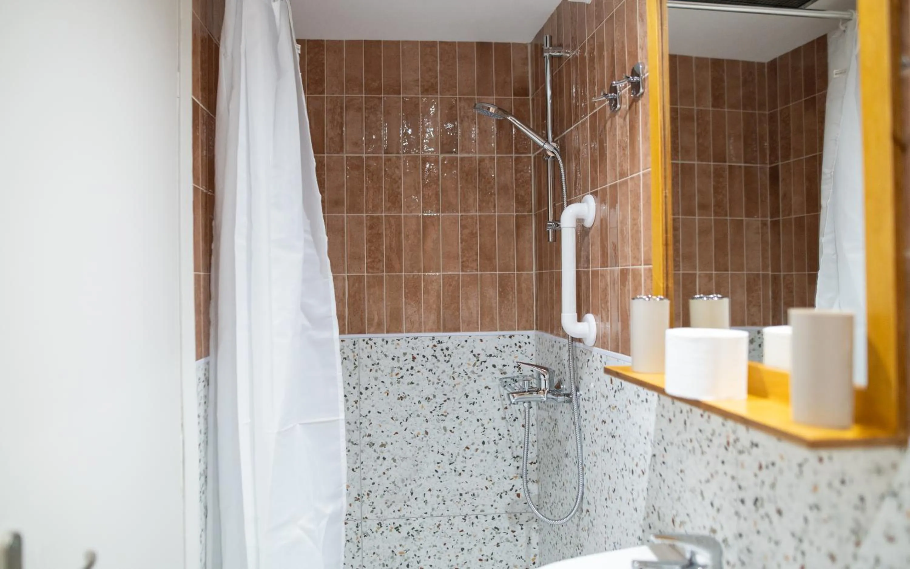 Shower in Achilleas Hotel Apartments