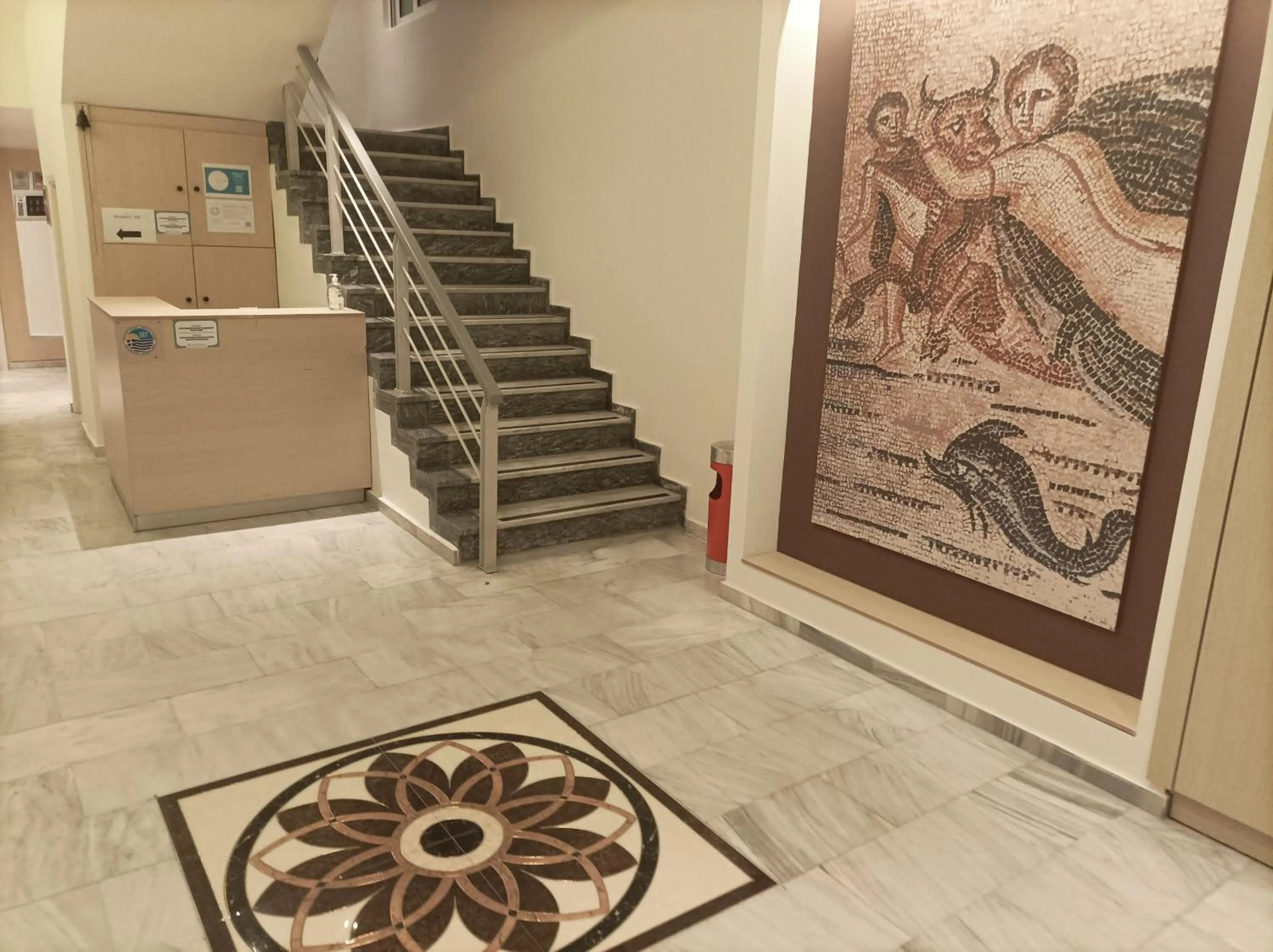 Lobby or reception in Achilleas Hotel Apartments