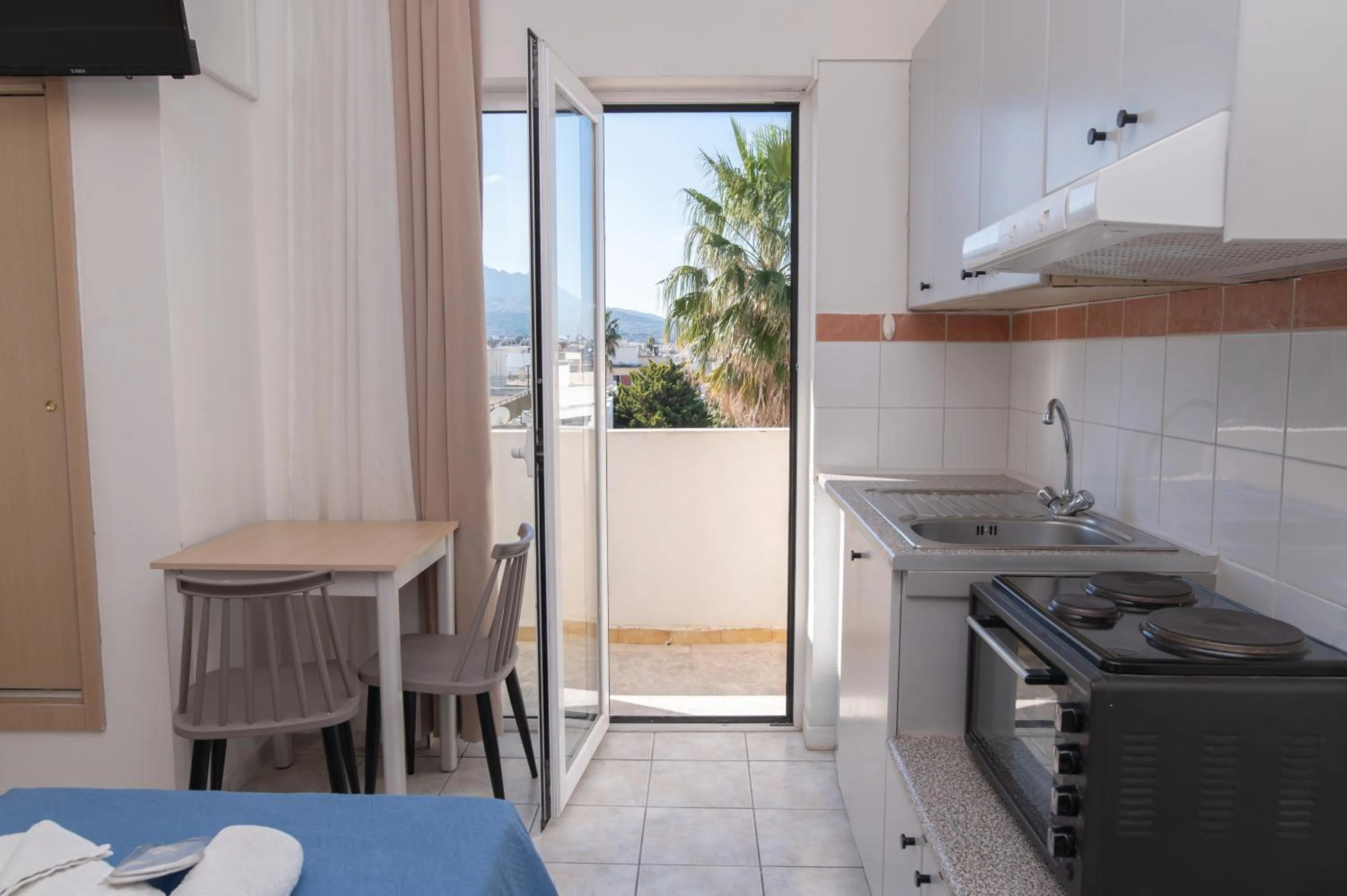 Balcony/Terrace in Achilleas Hotel Apartments