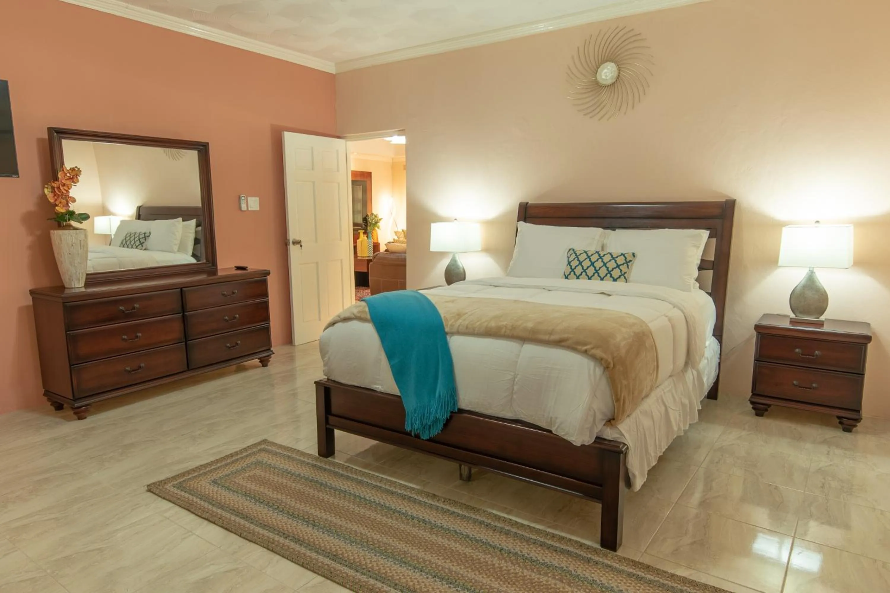 Bedroom, Bed in Tropical Escape Villa