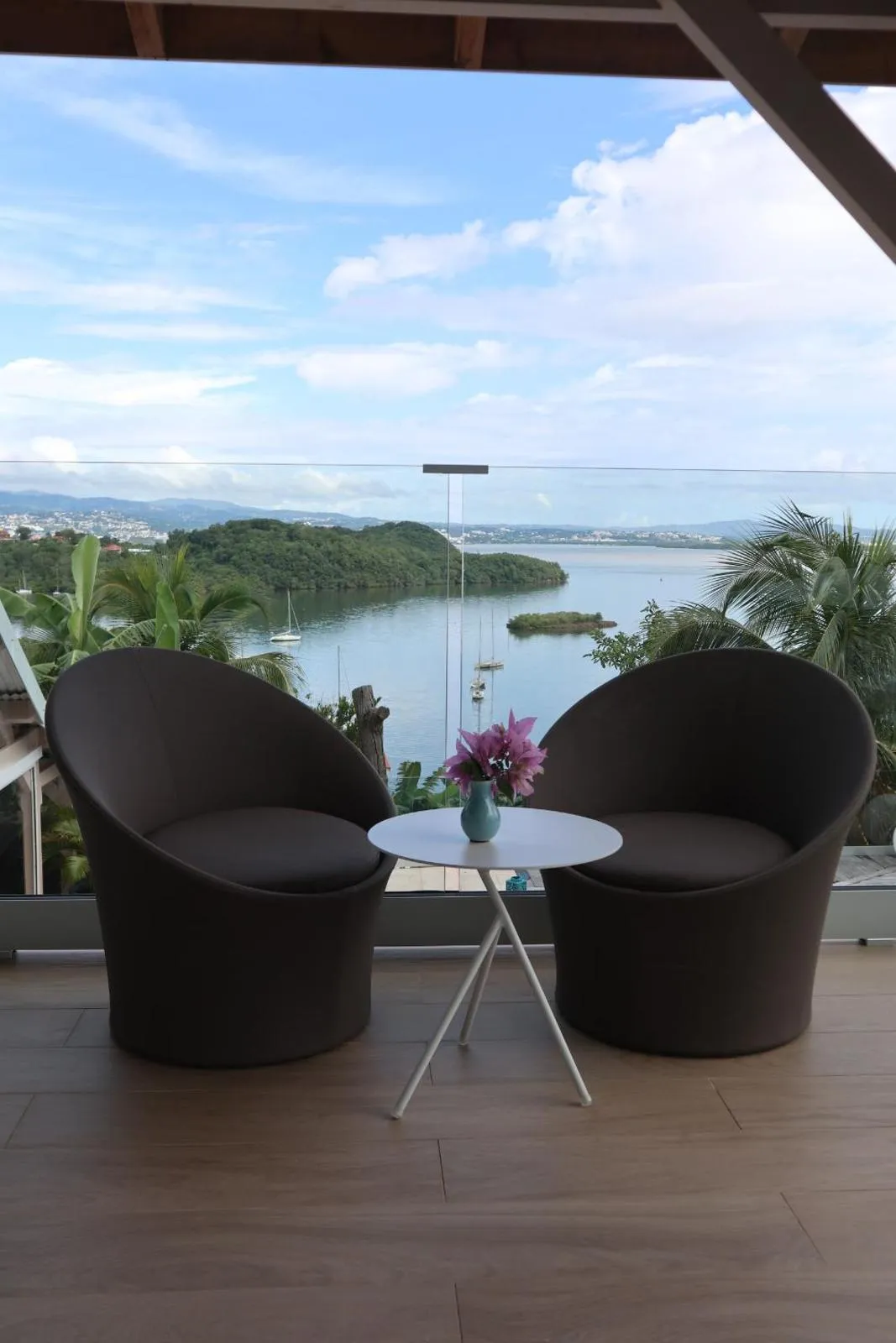 Balcony/Terrace in THE BAHI VILLA - Adults Only B&B