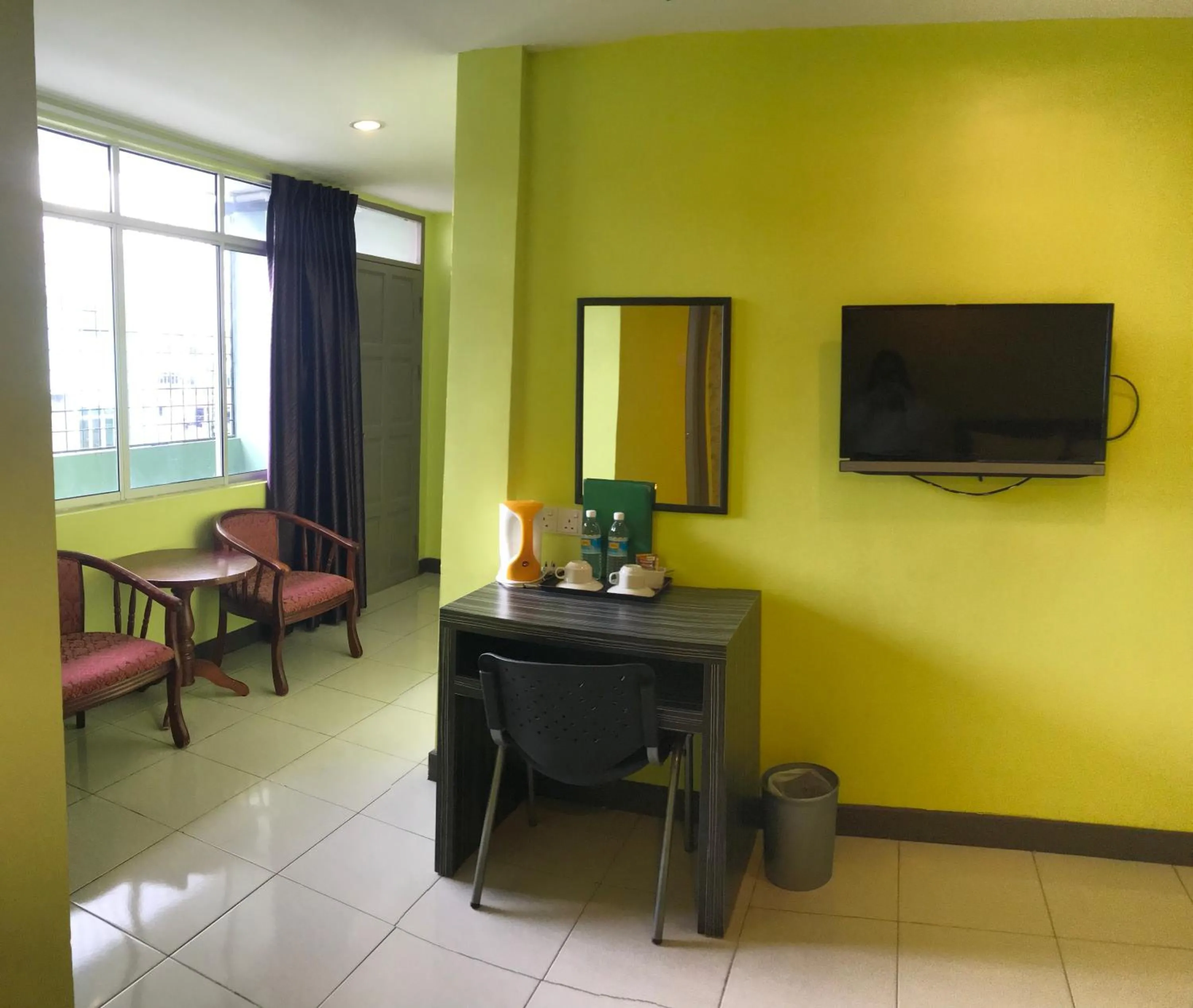 Deluxe Double Room with Balcony in SARIKEI GARDEN HOTEL