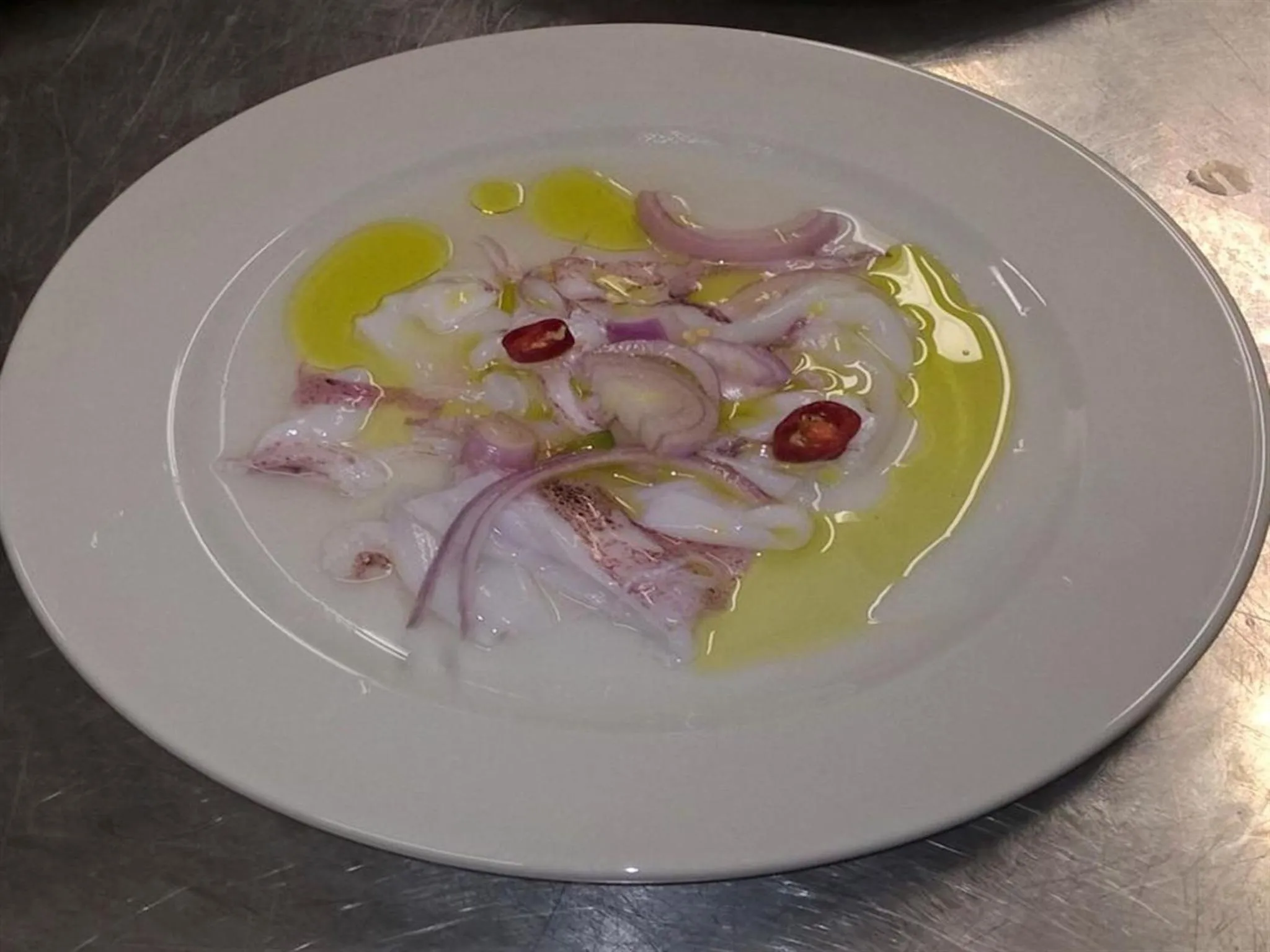 Food close-up in Queen Hotel