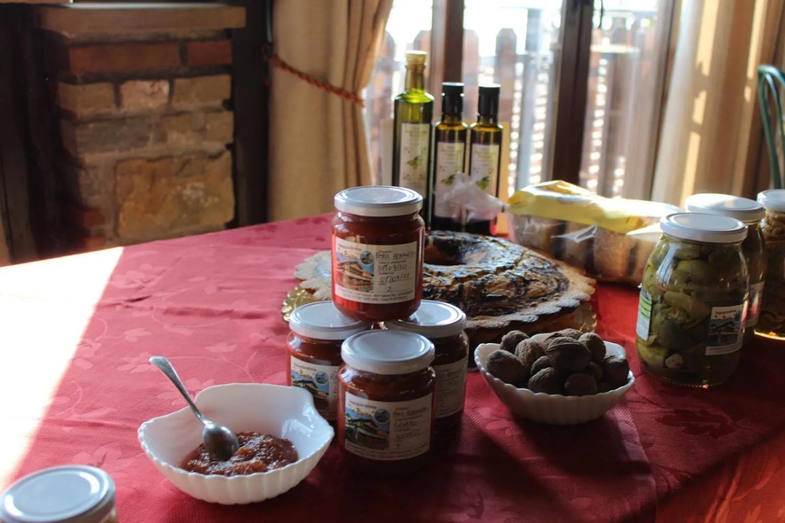 Food and drinks in Agriturismo La Baita