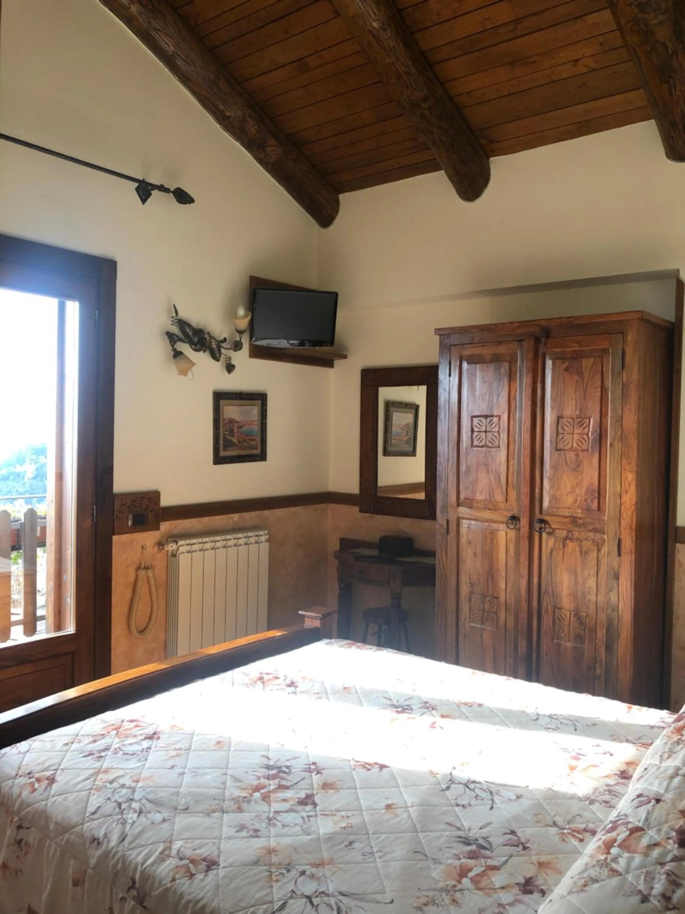 Bedroom, Bed in Agriturismo La Baita