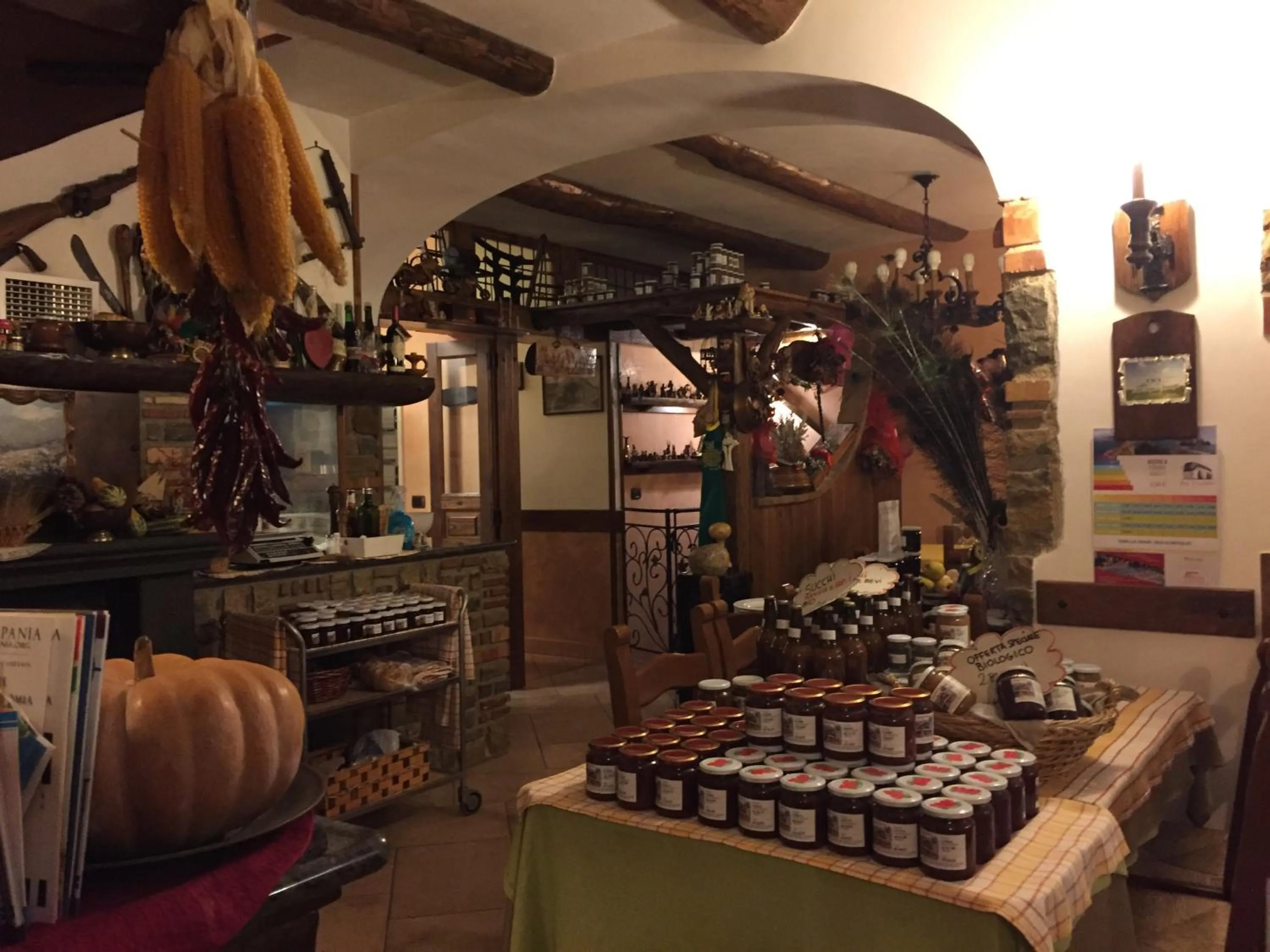Lobby or reception in Agriturismo La Baita