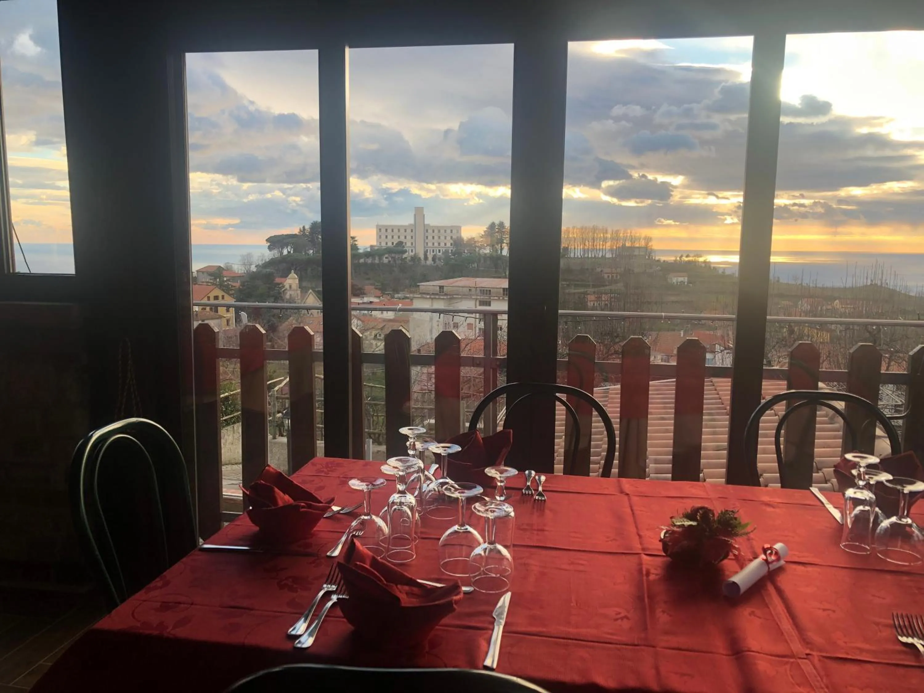 Sea view in Agriturismo La Baita