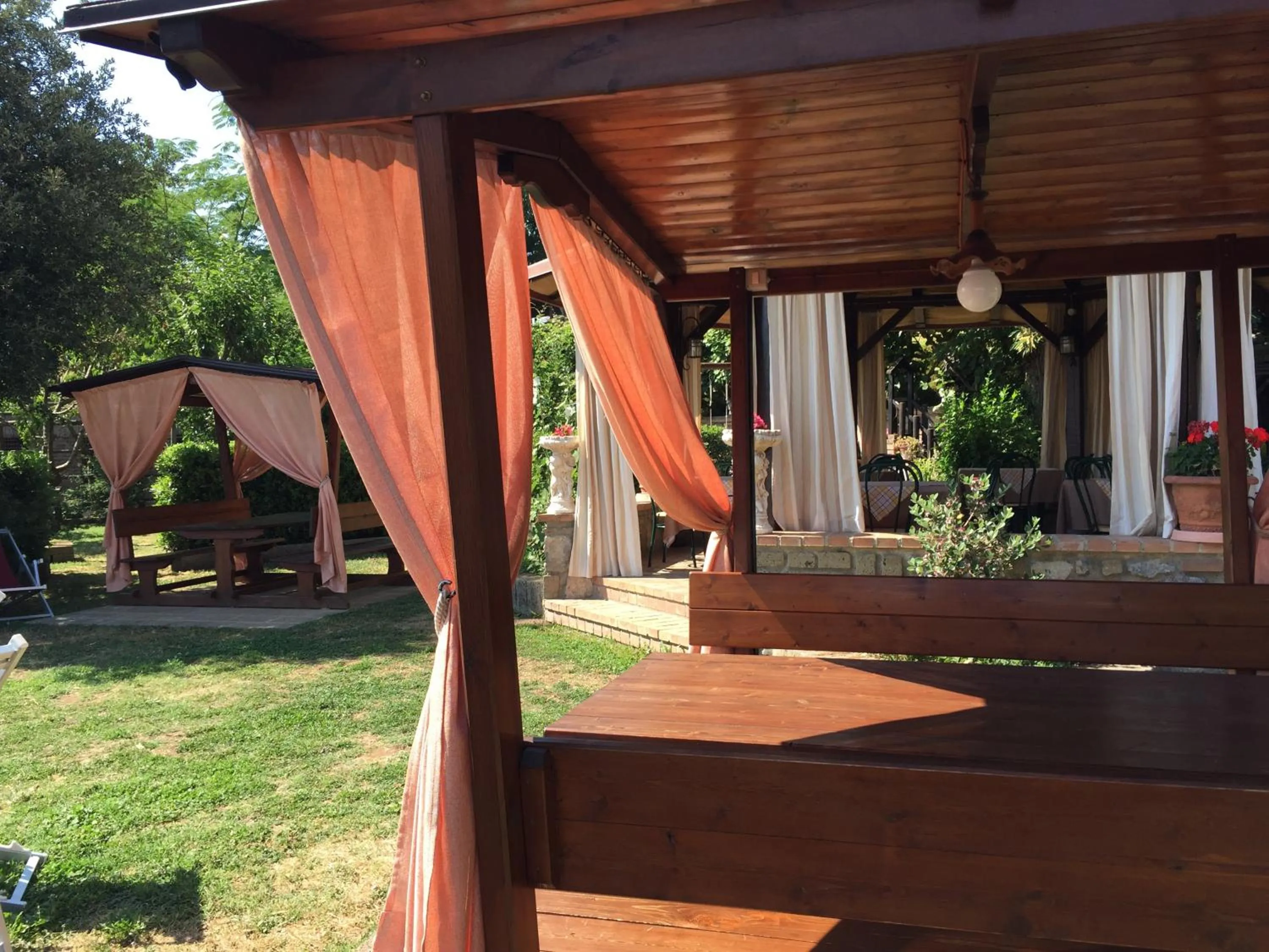 Garden in Agriturismo La Baita