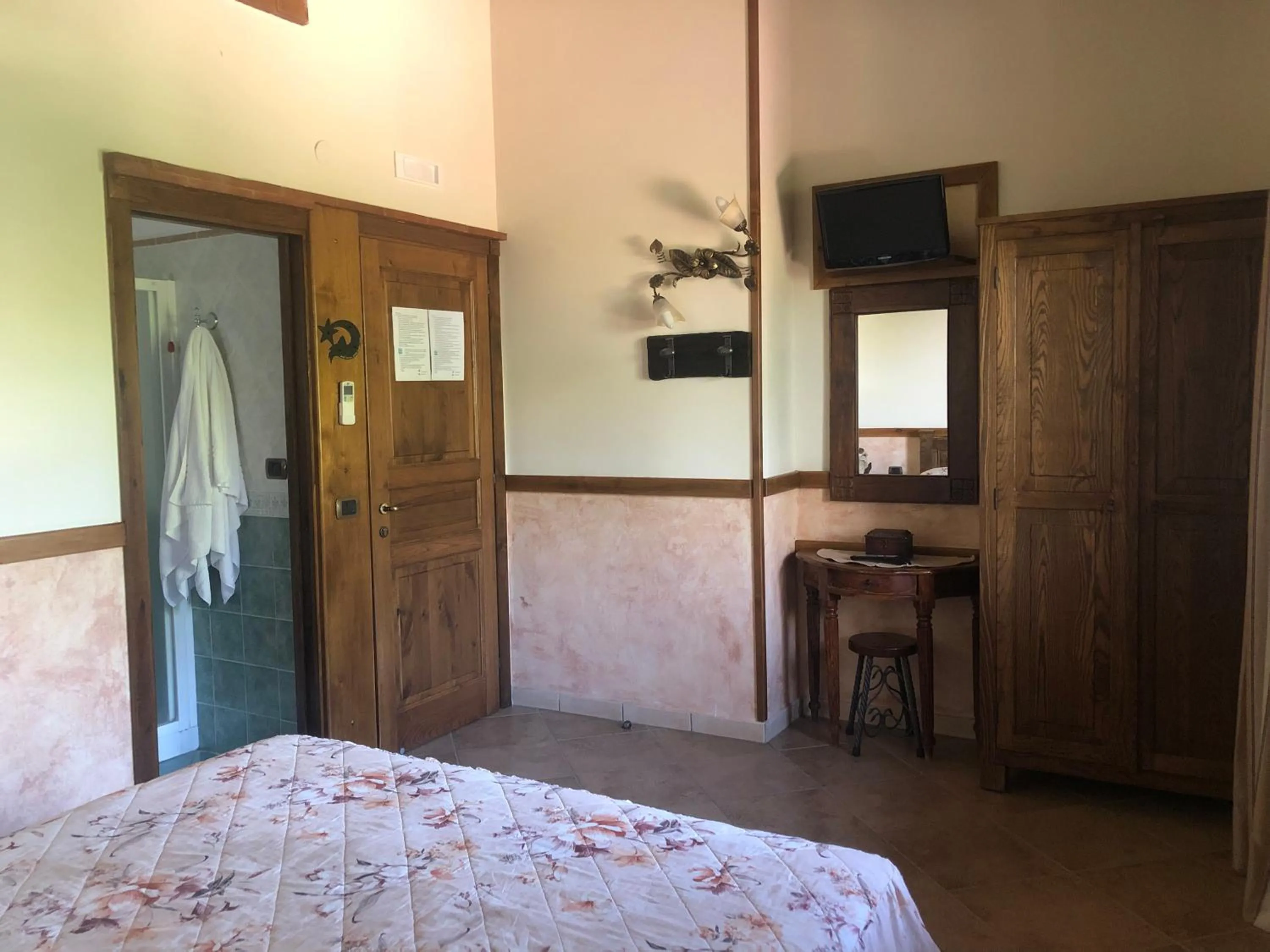 Bed in Agriturismo La Baita