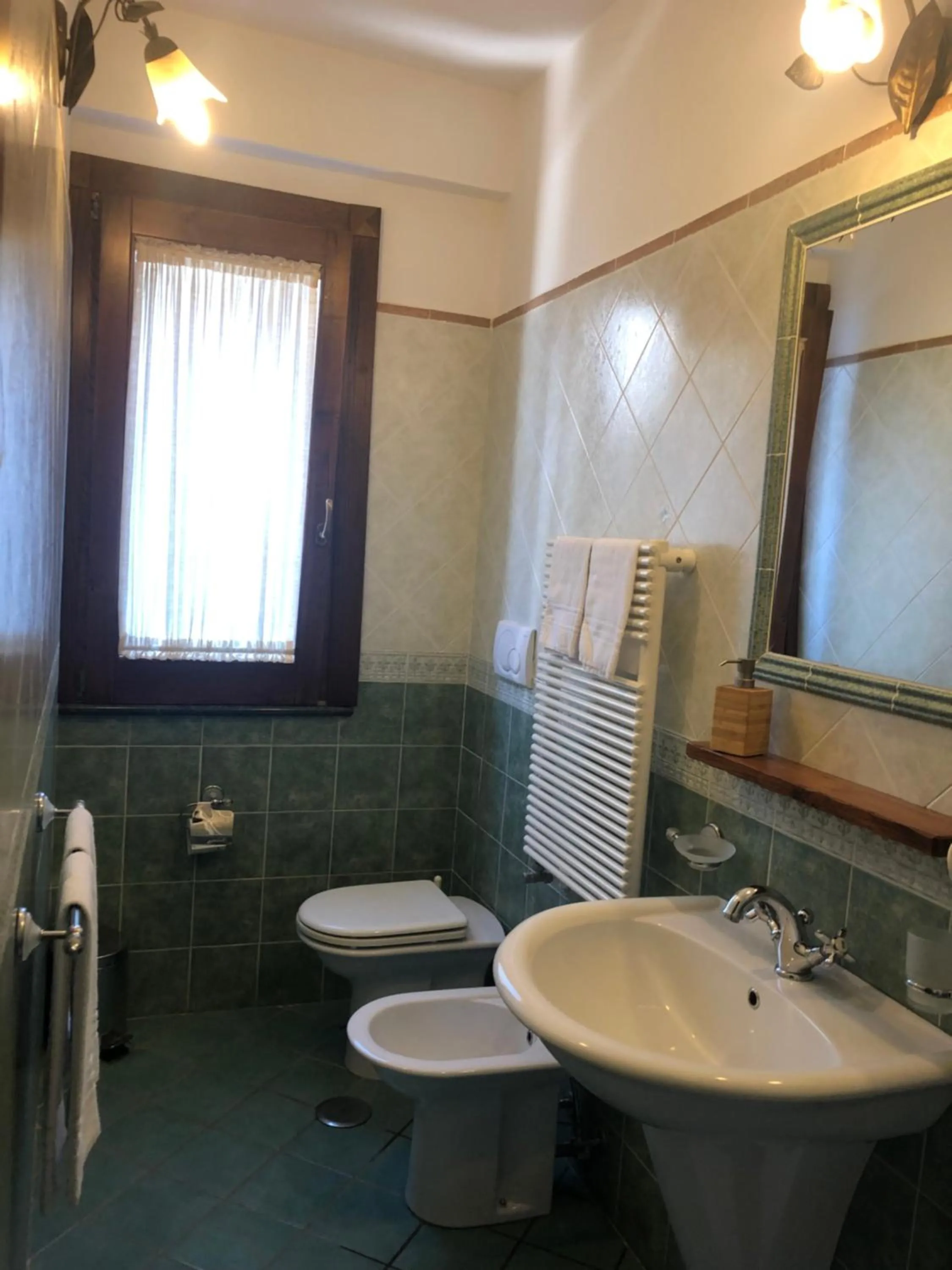 Toilet in Agriturismo La Baita