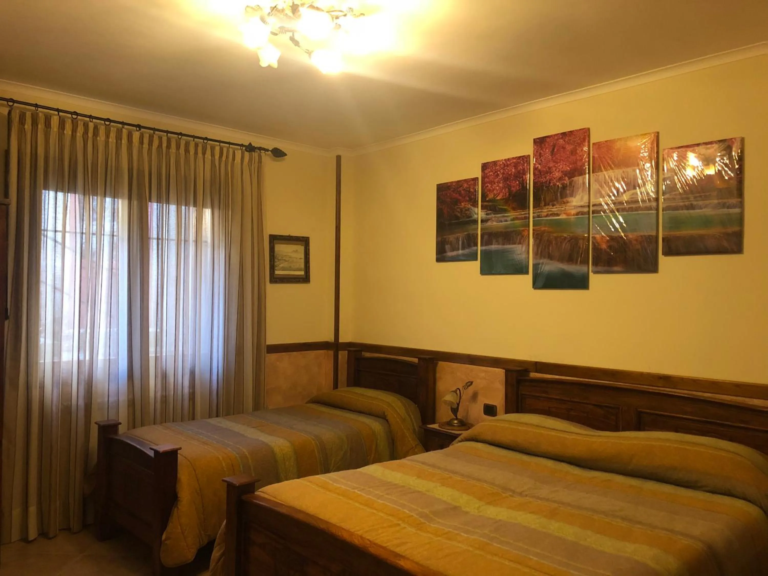 Bed in Agriturismo La Baita