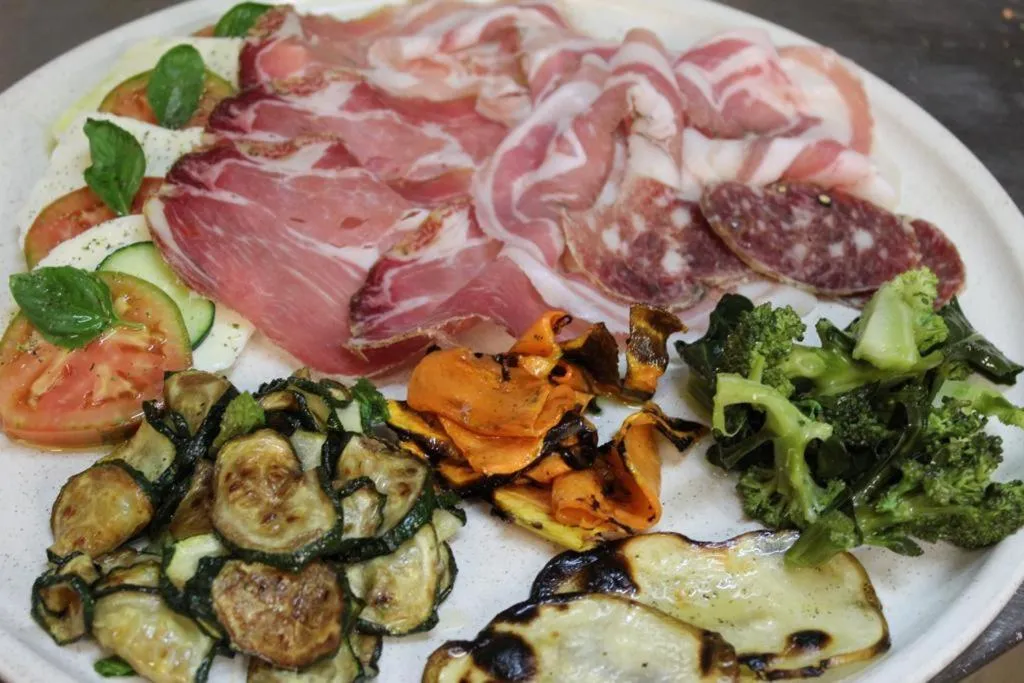 Food in Agriturismo La Baita
