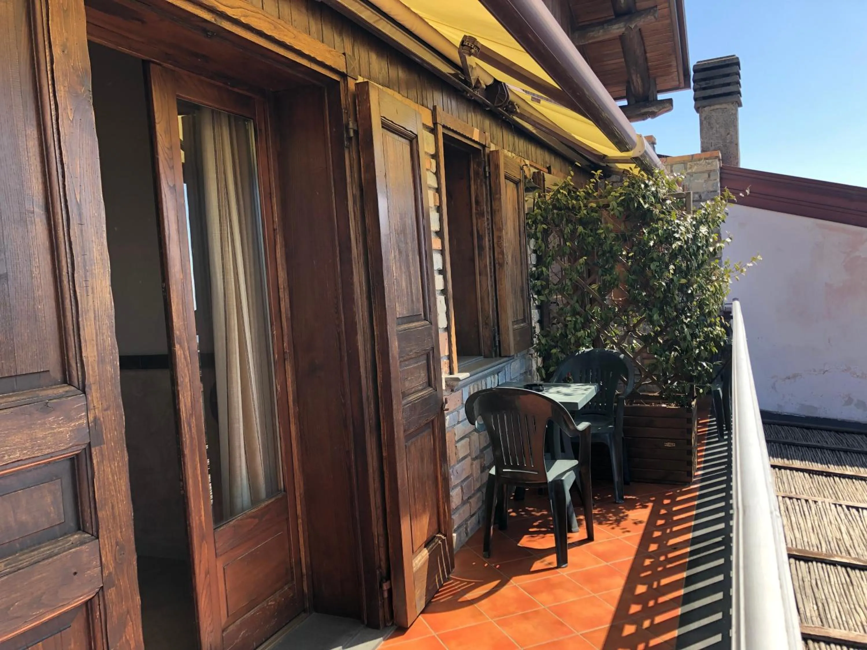 Balcony/Terrace in Agriturismo La Baita