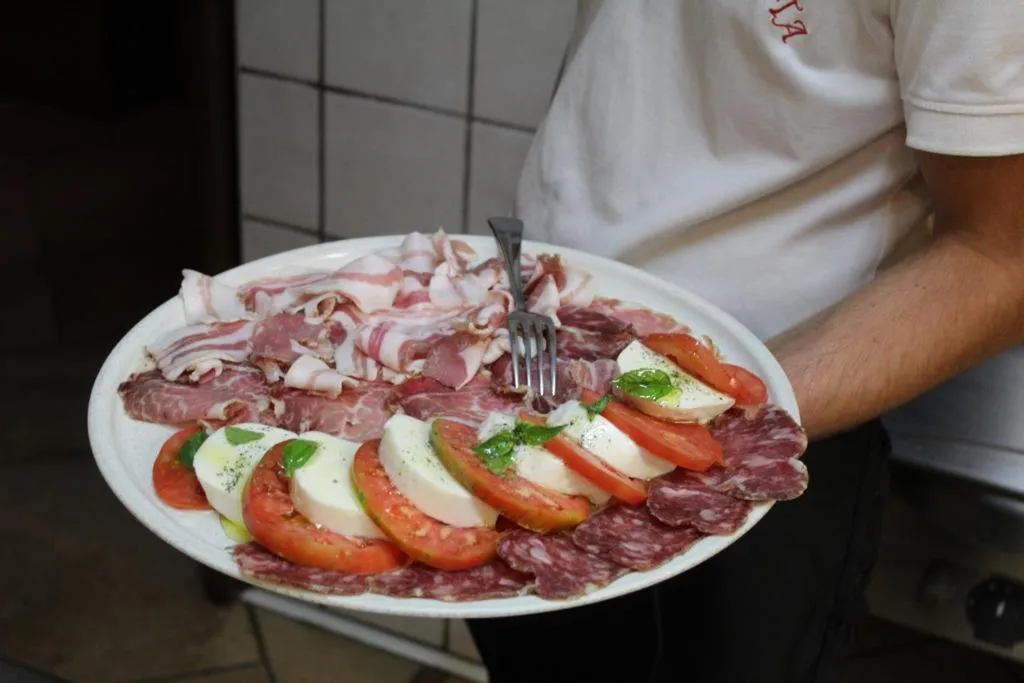 Food in Agriturismo La Baita