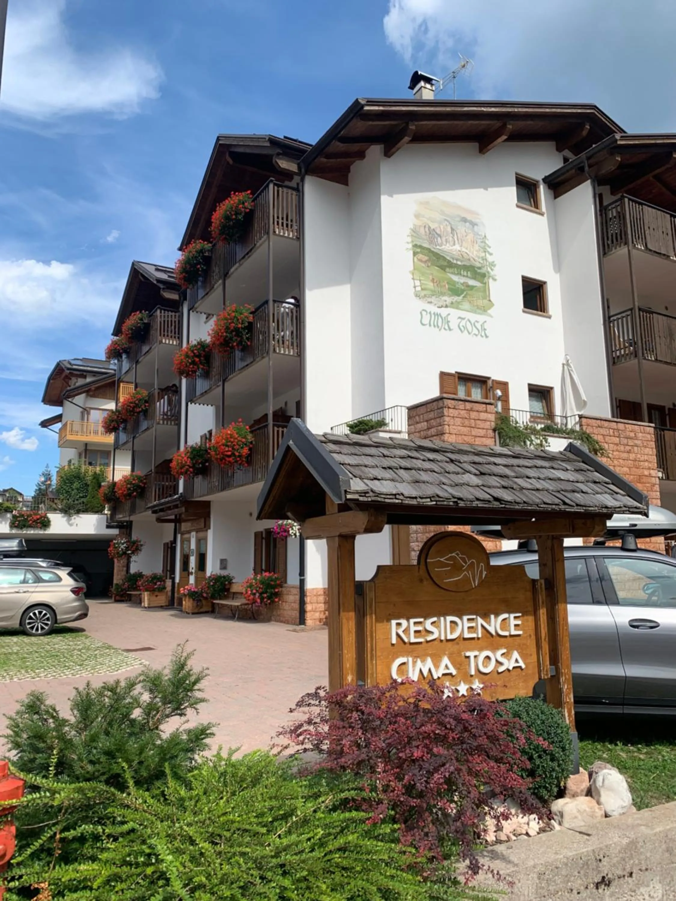 Property building in Residence Cima Tosa