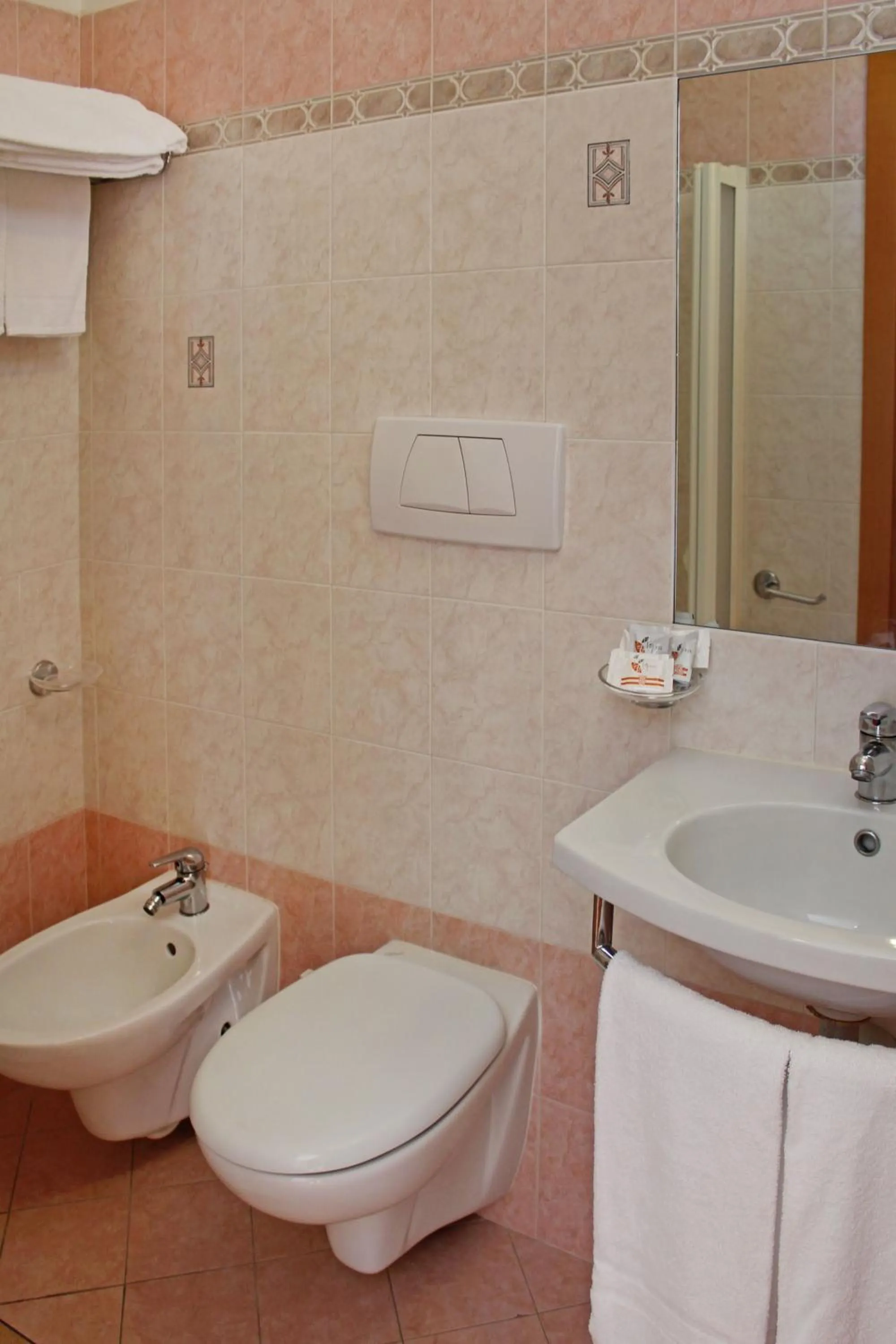 Shower in Hotel Silvia