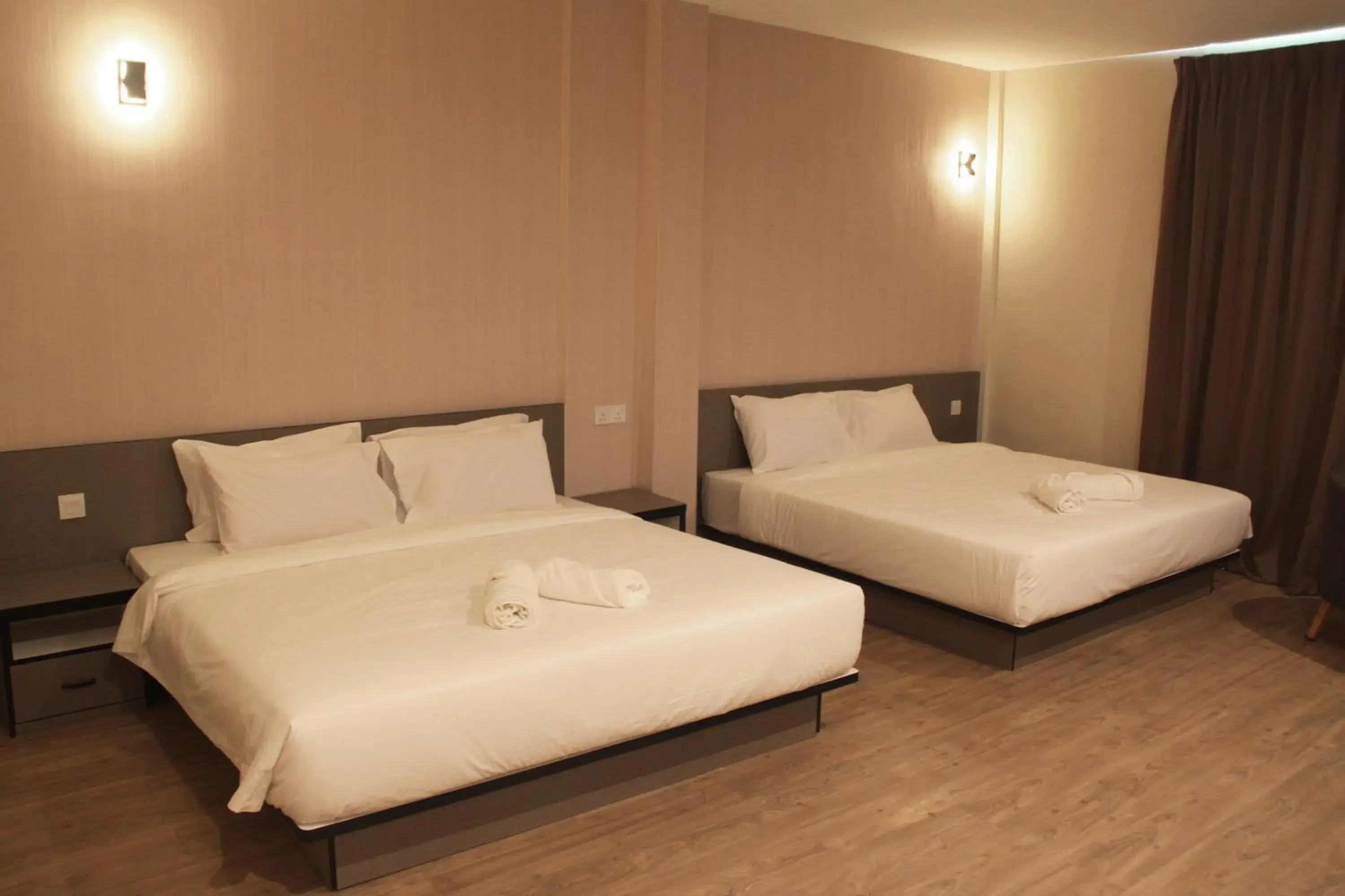 Bed in Gergasi Inn Bed in Gergasi Inn