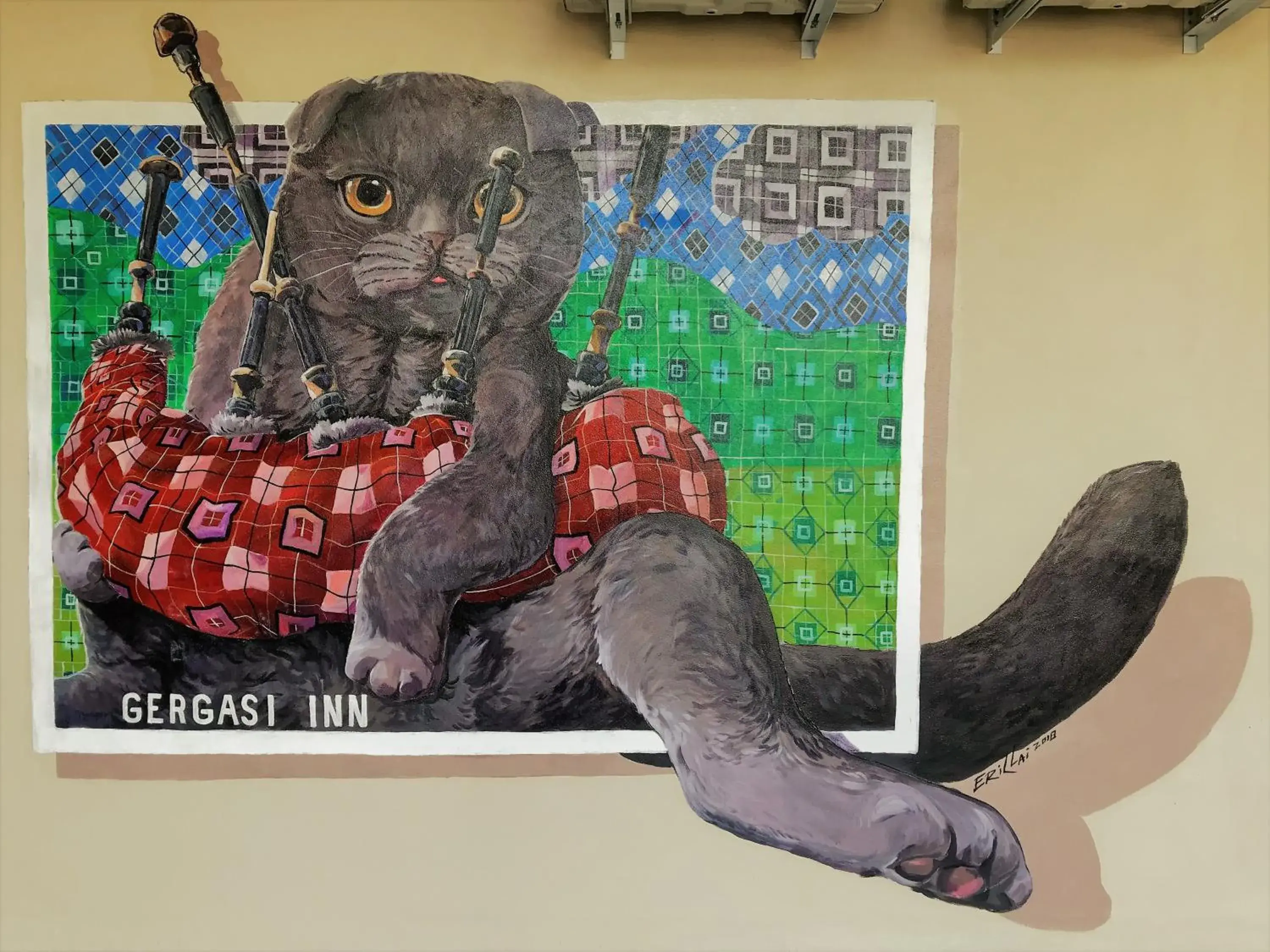 Property building in Gergasi Inn Property building in Gergasi Inn