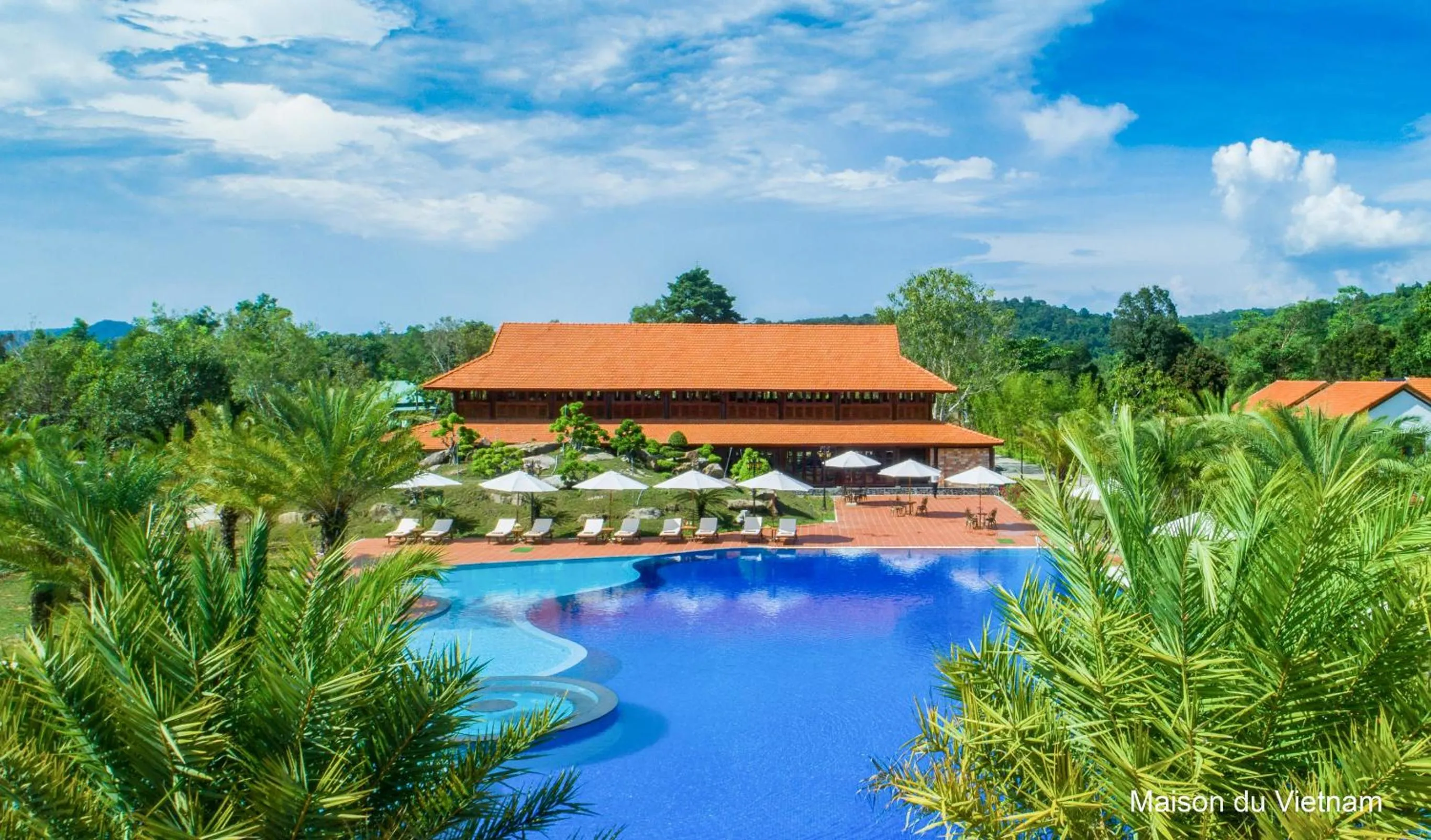 Pool view in Maison Du VietNam Resort & Spa