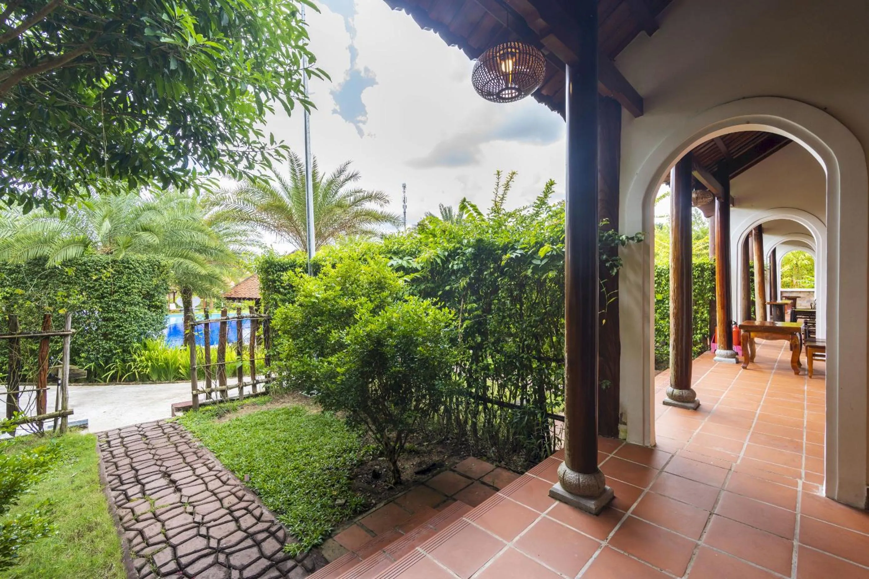 Natural landscape in Maison Du VietNam Resort & Spa