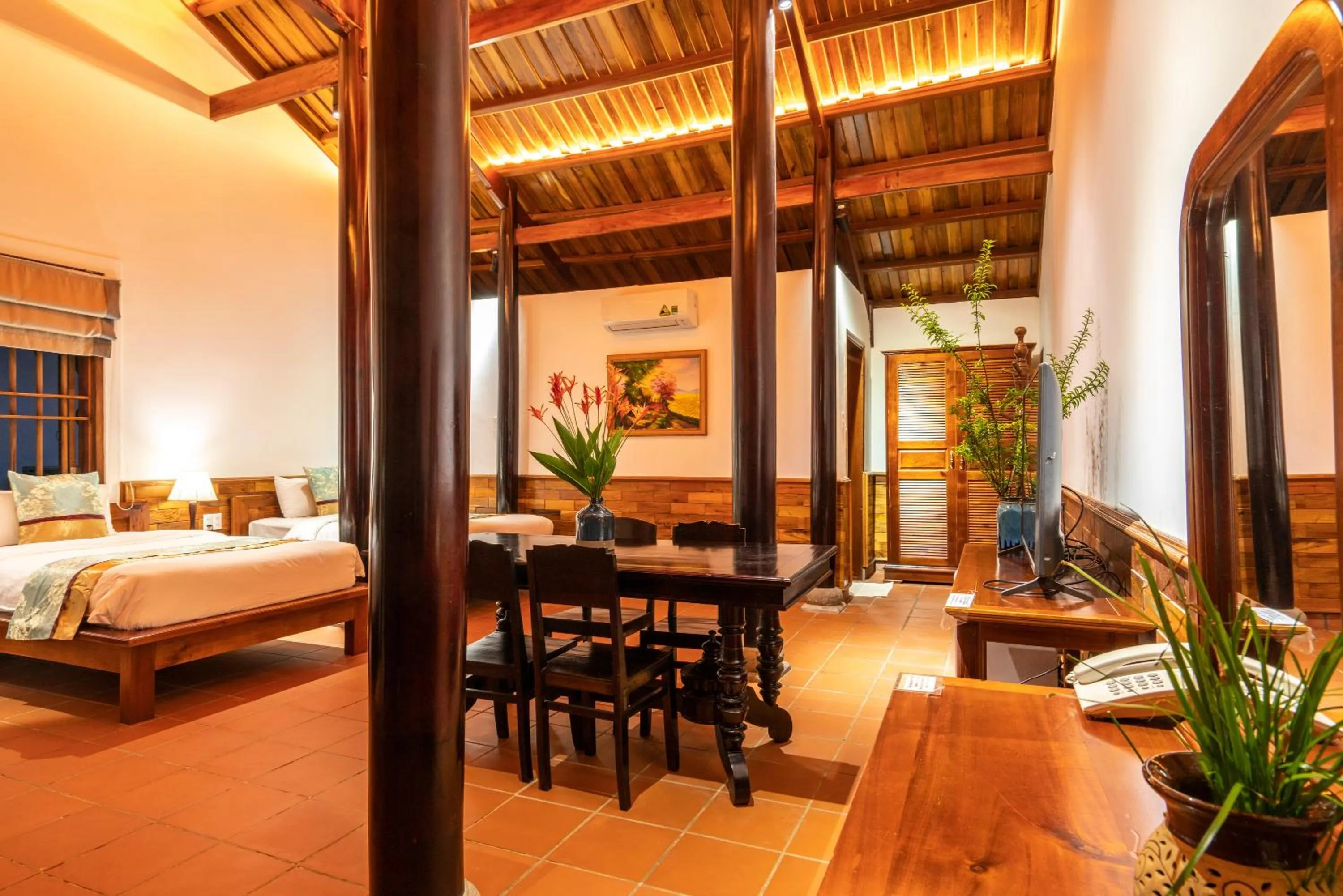 Bedroom, Bed in Maison Du VietNam Resort & Spa