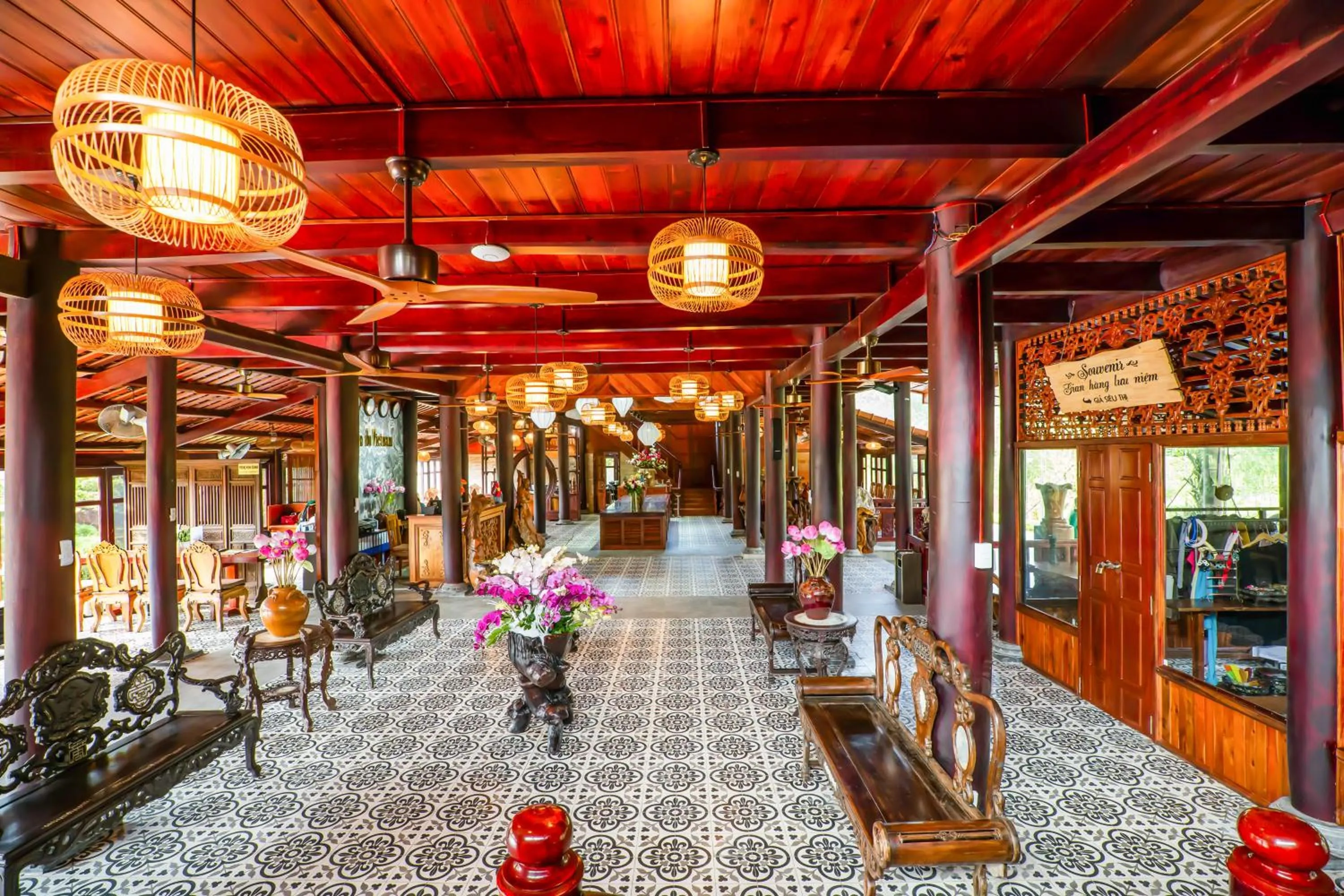 Lobby or reception in Maison Du VietNam Resort & Spa
