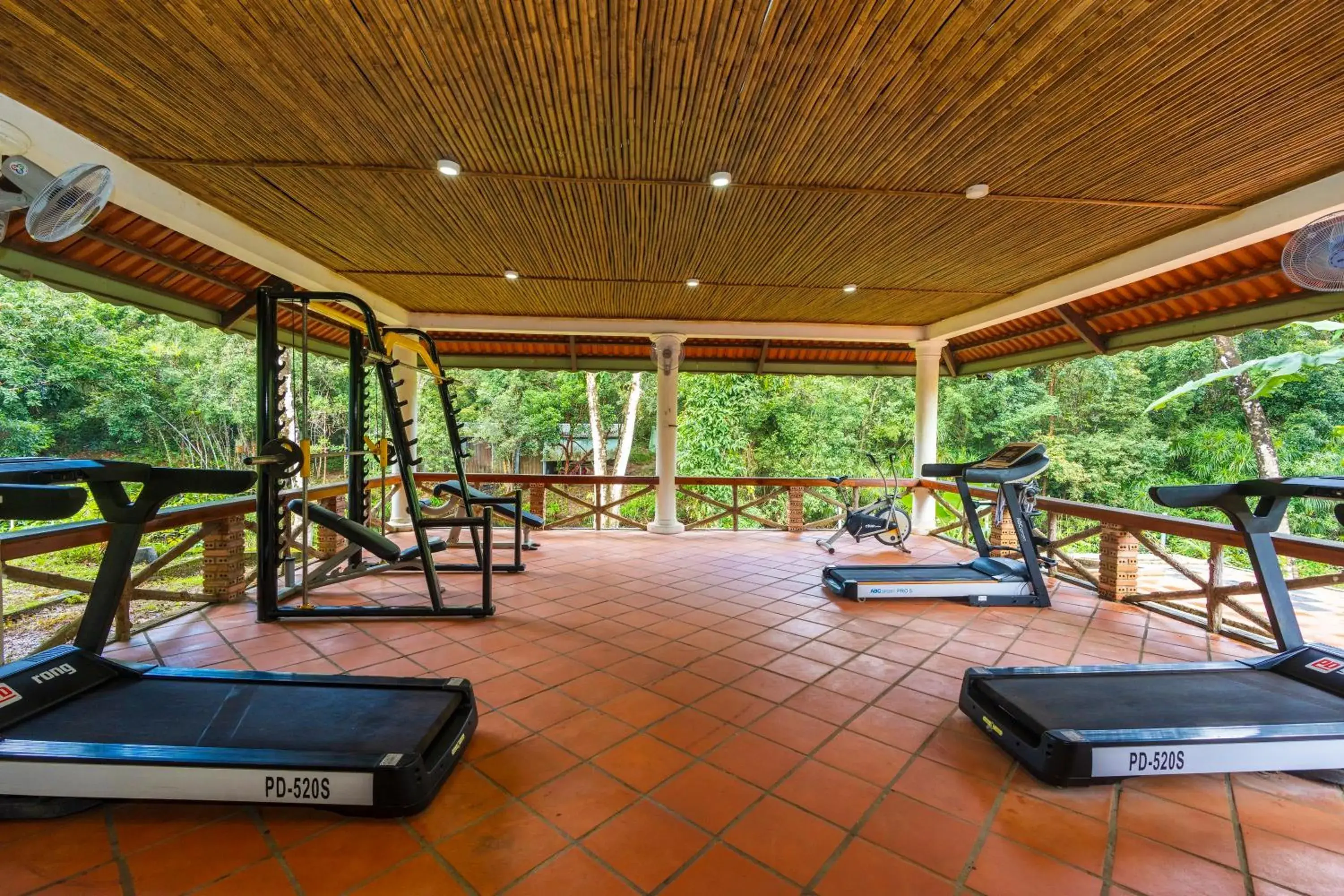 Fitness centre/facilities in Maison Du VietNam Resort & Spa Fitness centre/facilities in Maison Du VietNam Resort & Spa