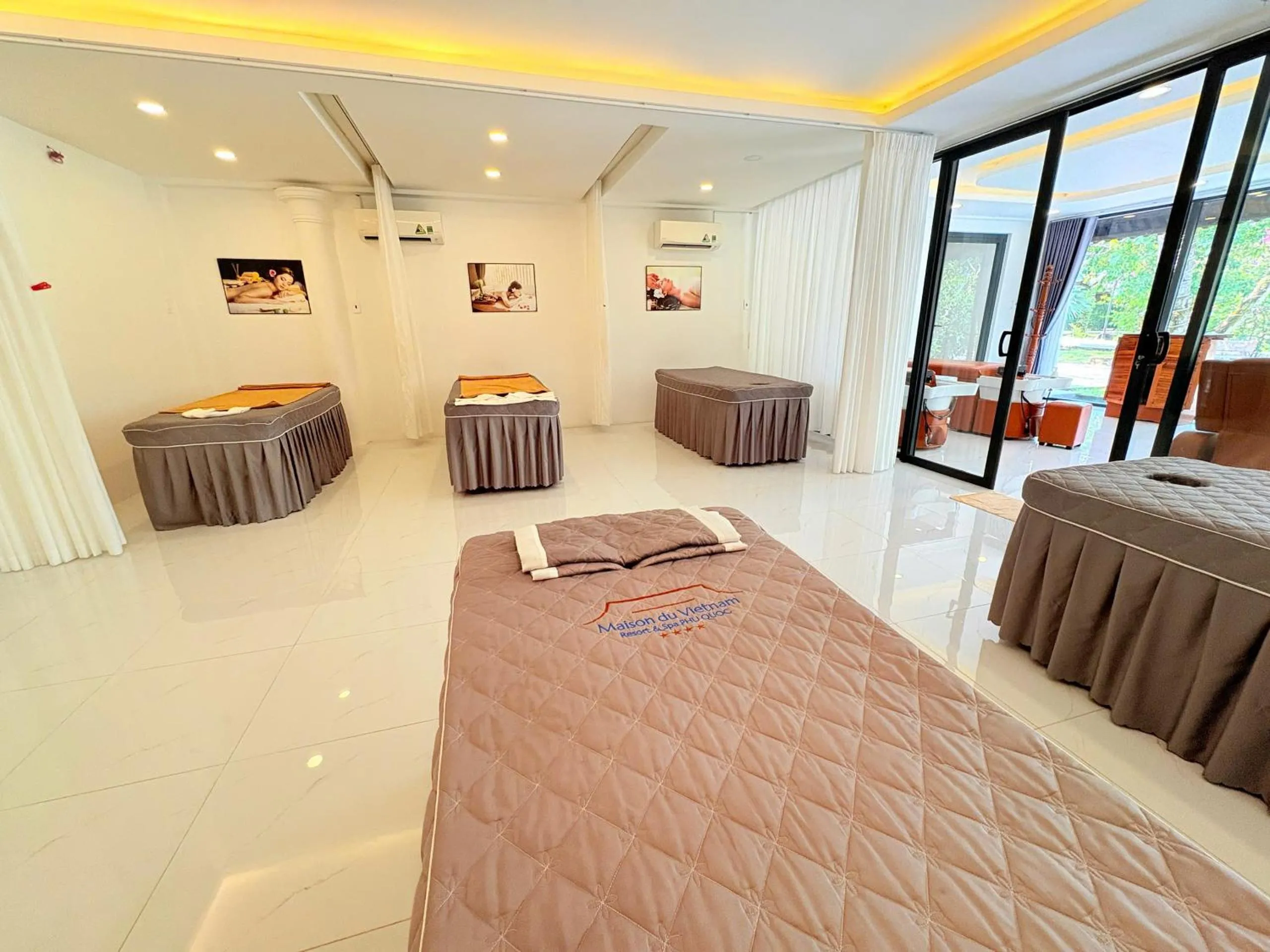 Spa and wellness centre/facilities, Bed in Maison Du VietNam Resort & Spa