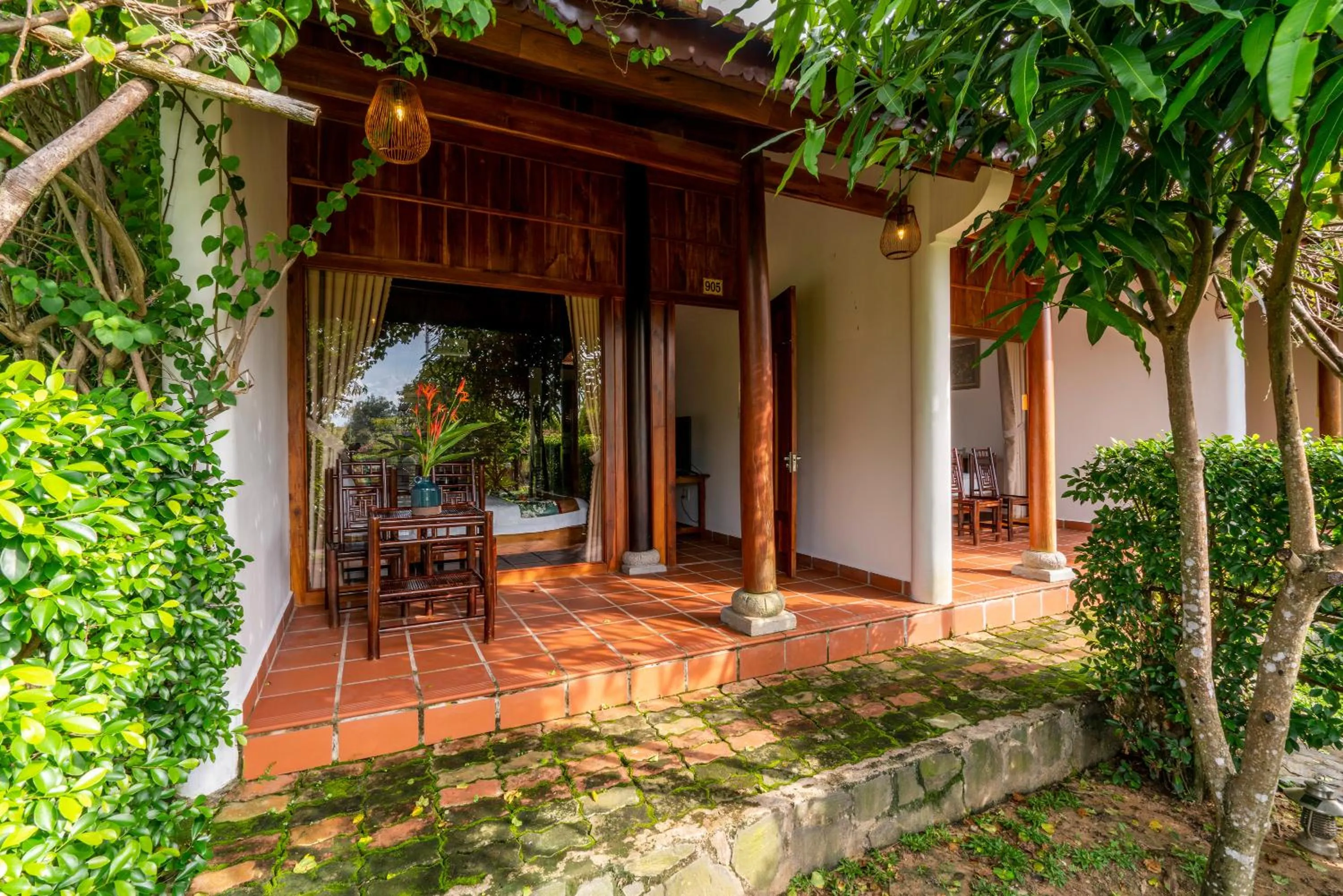 Bedroom in Maison Du VietNam Resort & Spa
