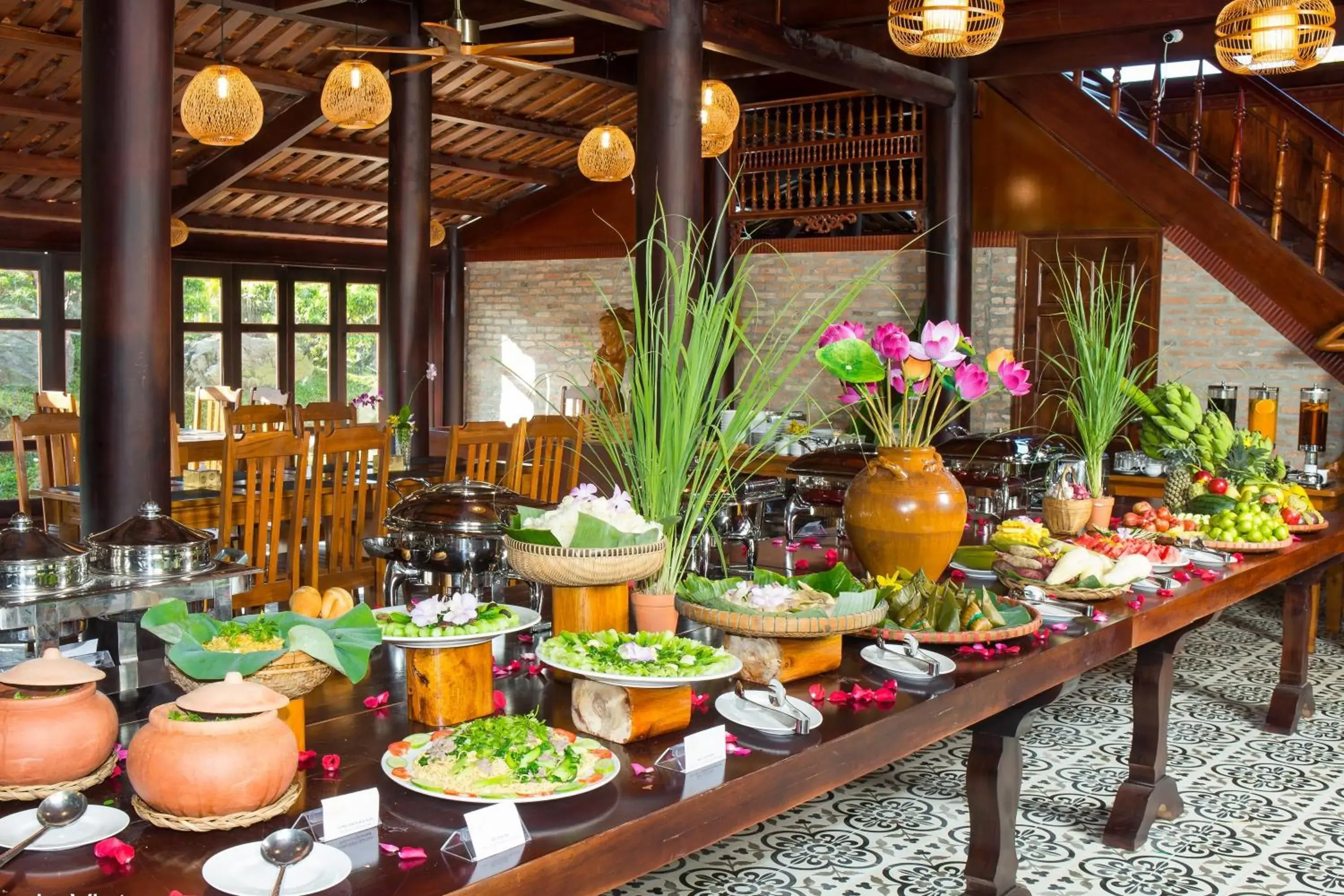 Restaurant/places to eat in Maison Du VietNam Resort & Spa Restaurant/places to eat in Maison Du VietNam Resort & Spa