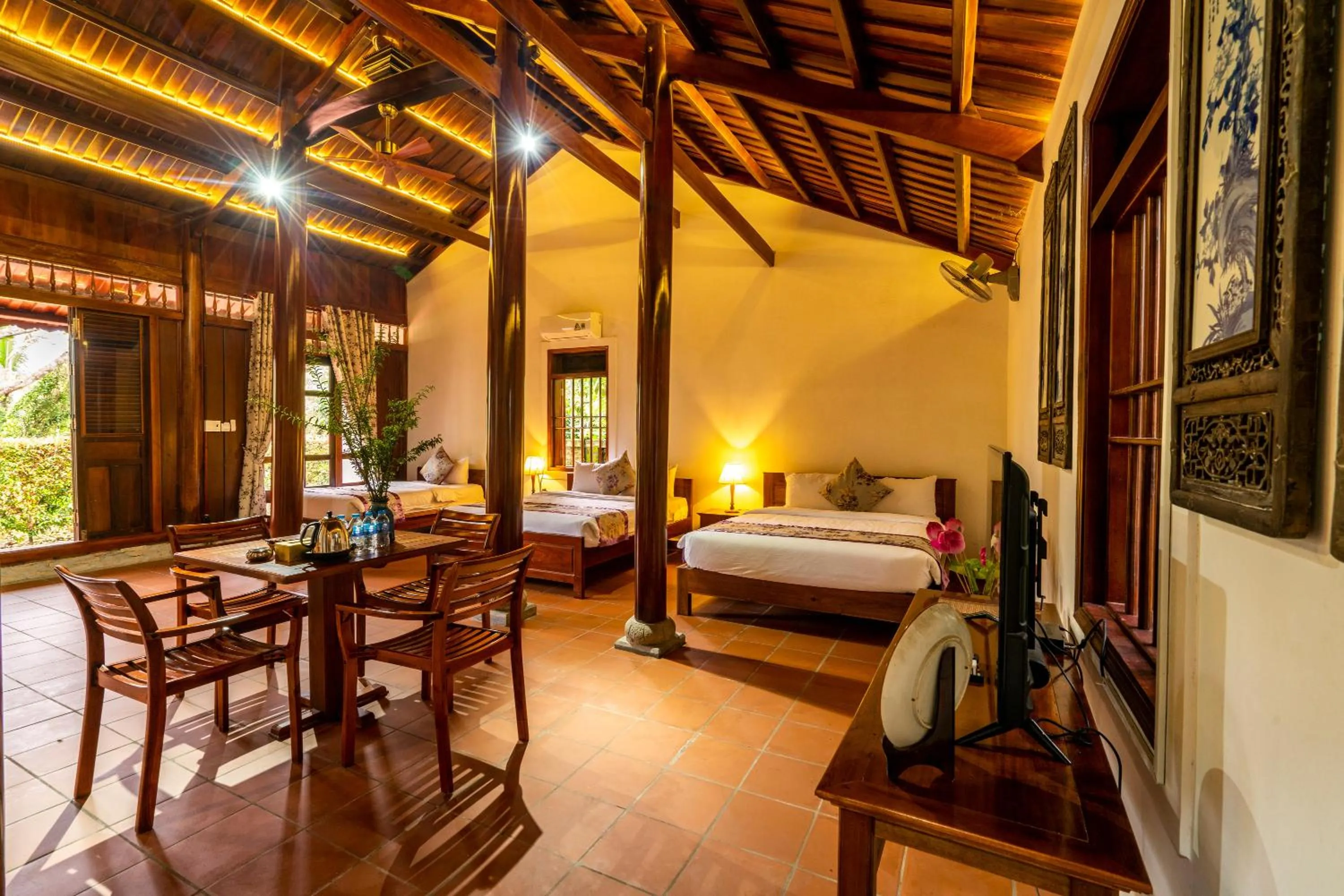 Bedroom, Bed in Maison Du VietNam Resort & Spa